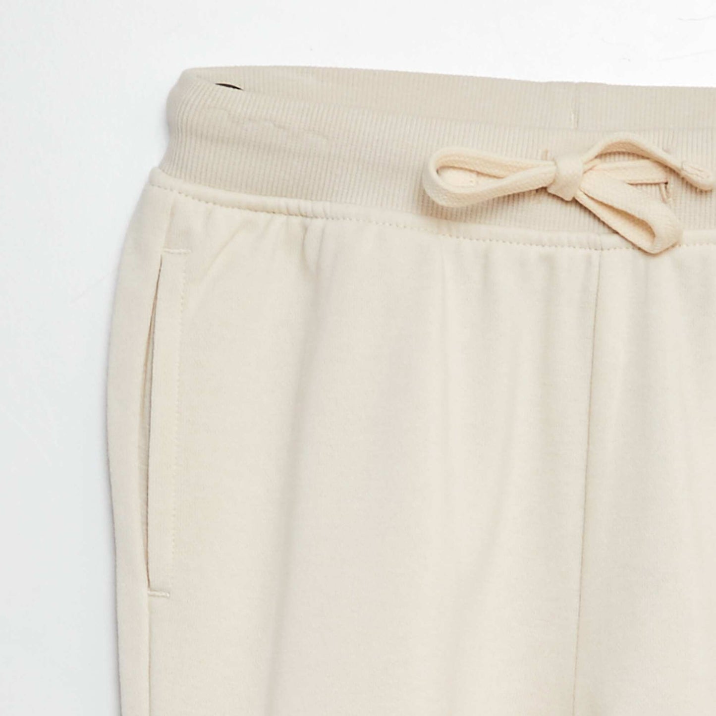 Pantalón de chándal liso ligero BLANCO