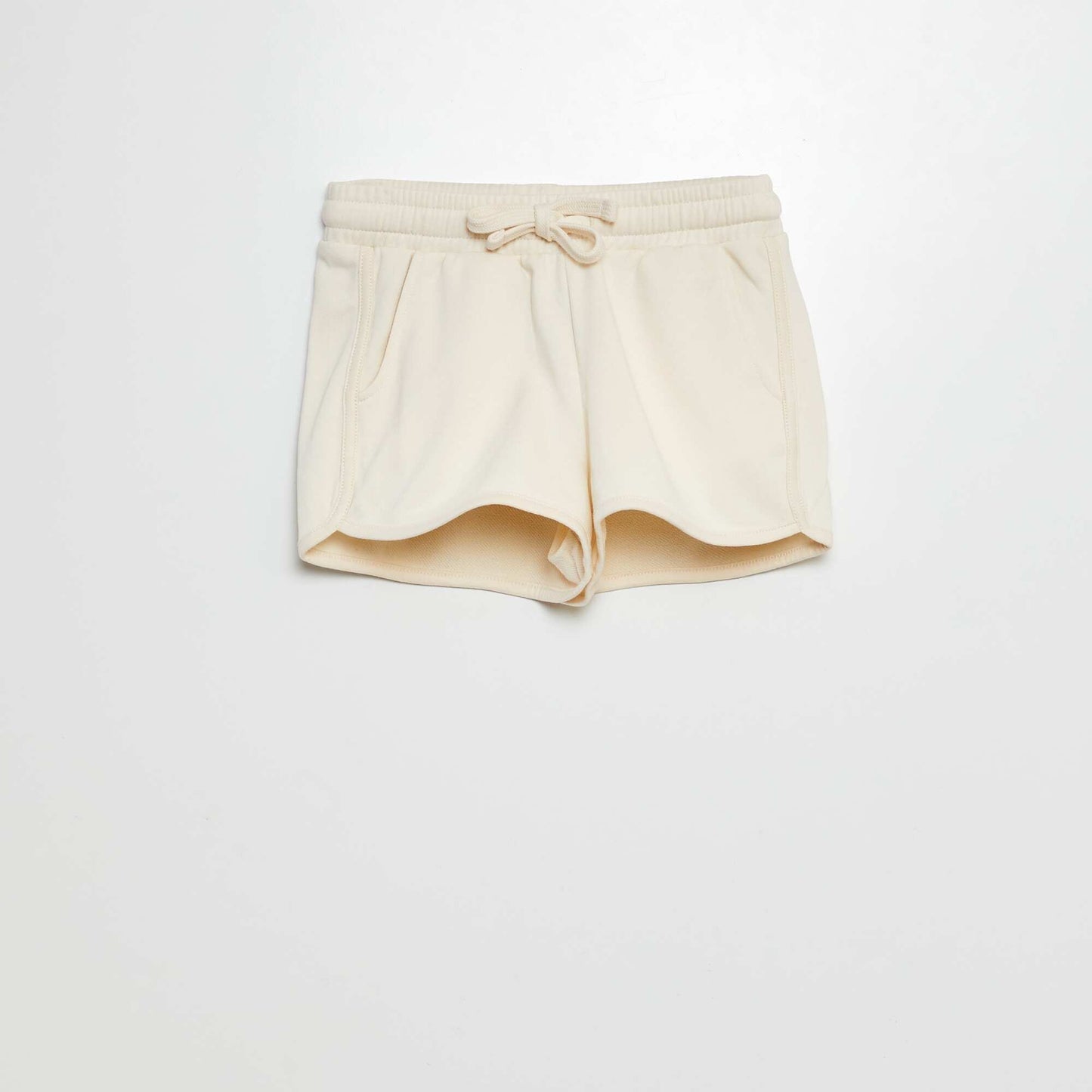 Short de chándal fino BLANCO