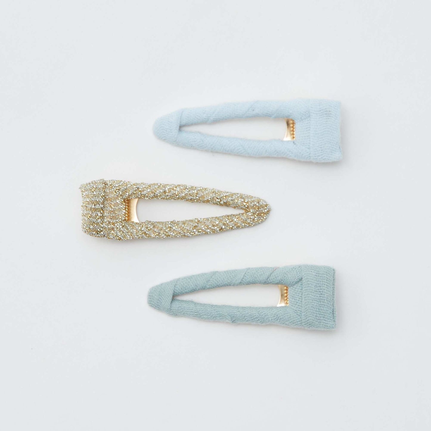 Pinzas de tela - Pack de 3 AZUL