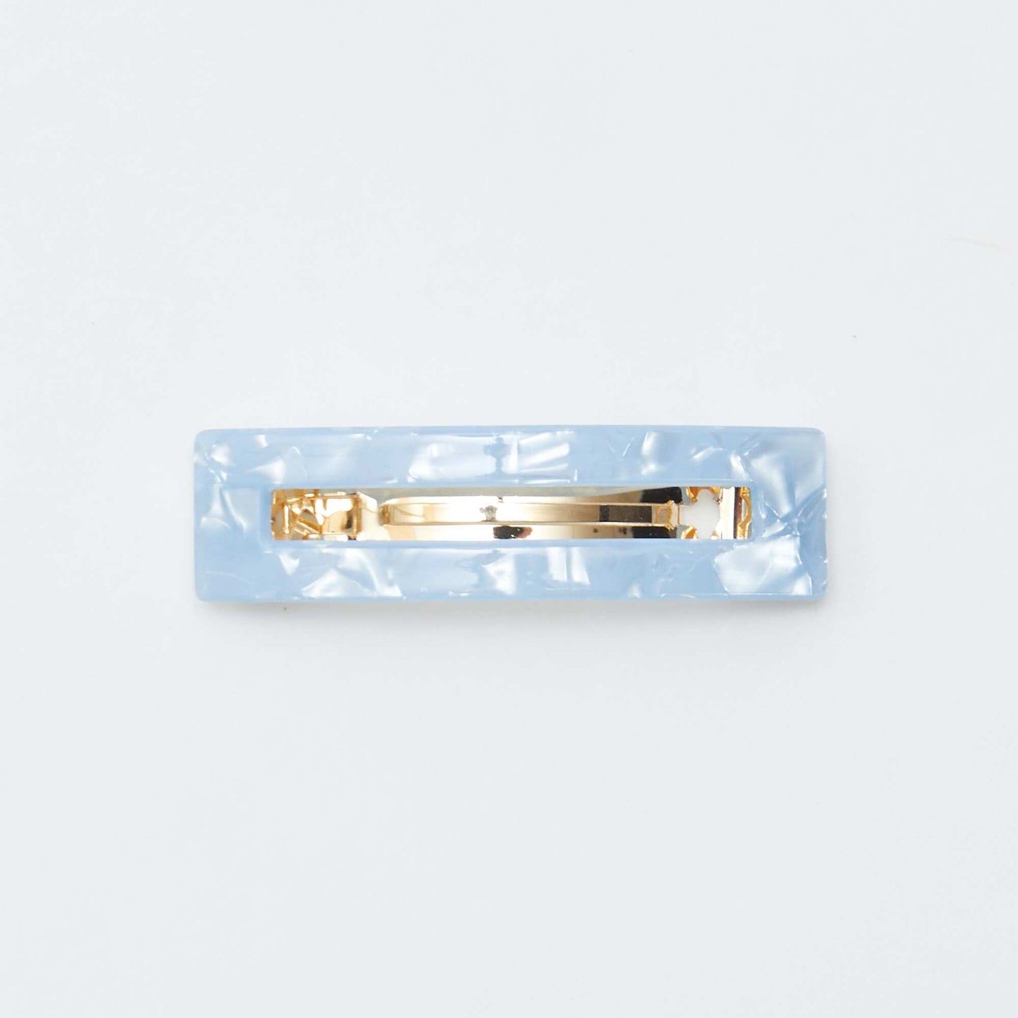 Pack de 2 horquillas efecto marmolado AZUL