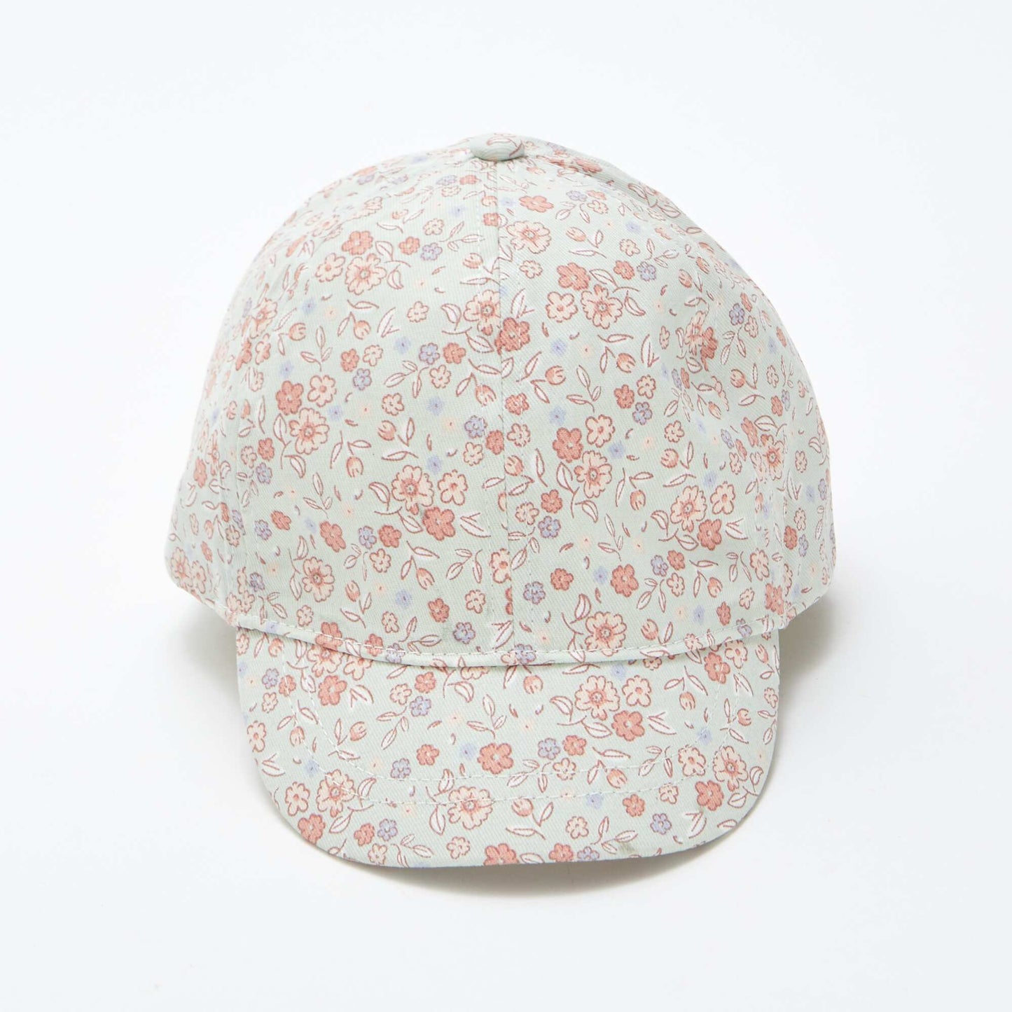 Gorra de tela con estampado AZUL