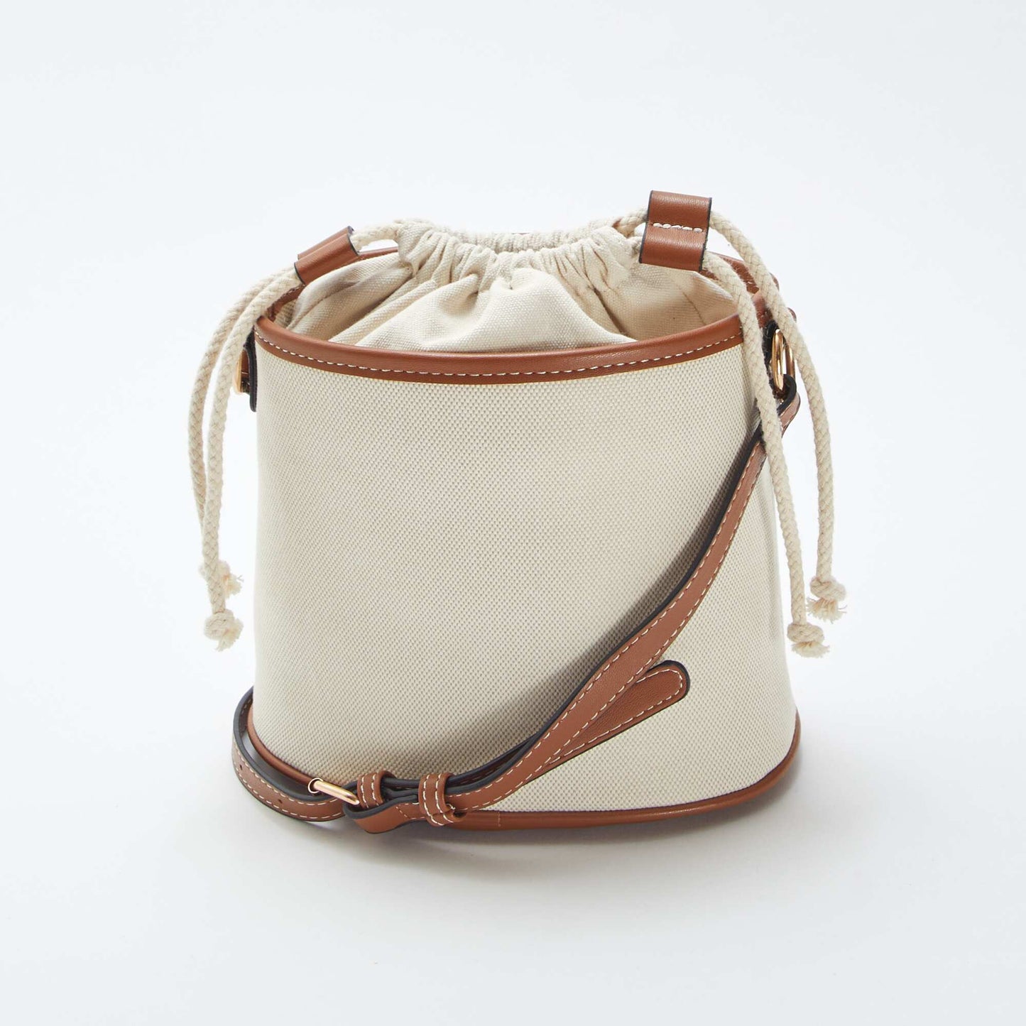 Bolso bombonera con asa ajustable BEIGE