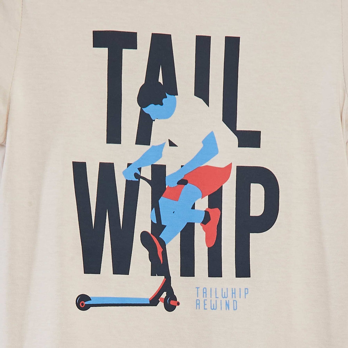 Camiseta estampada de manga corta GRIS