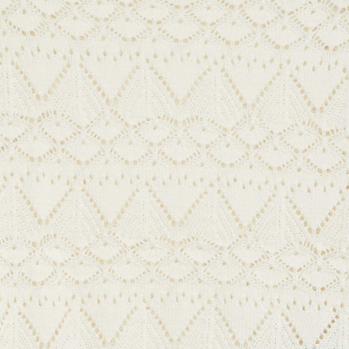 Sweater de punto calado BLANCO