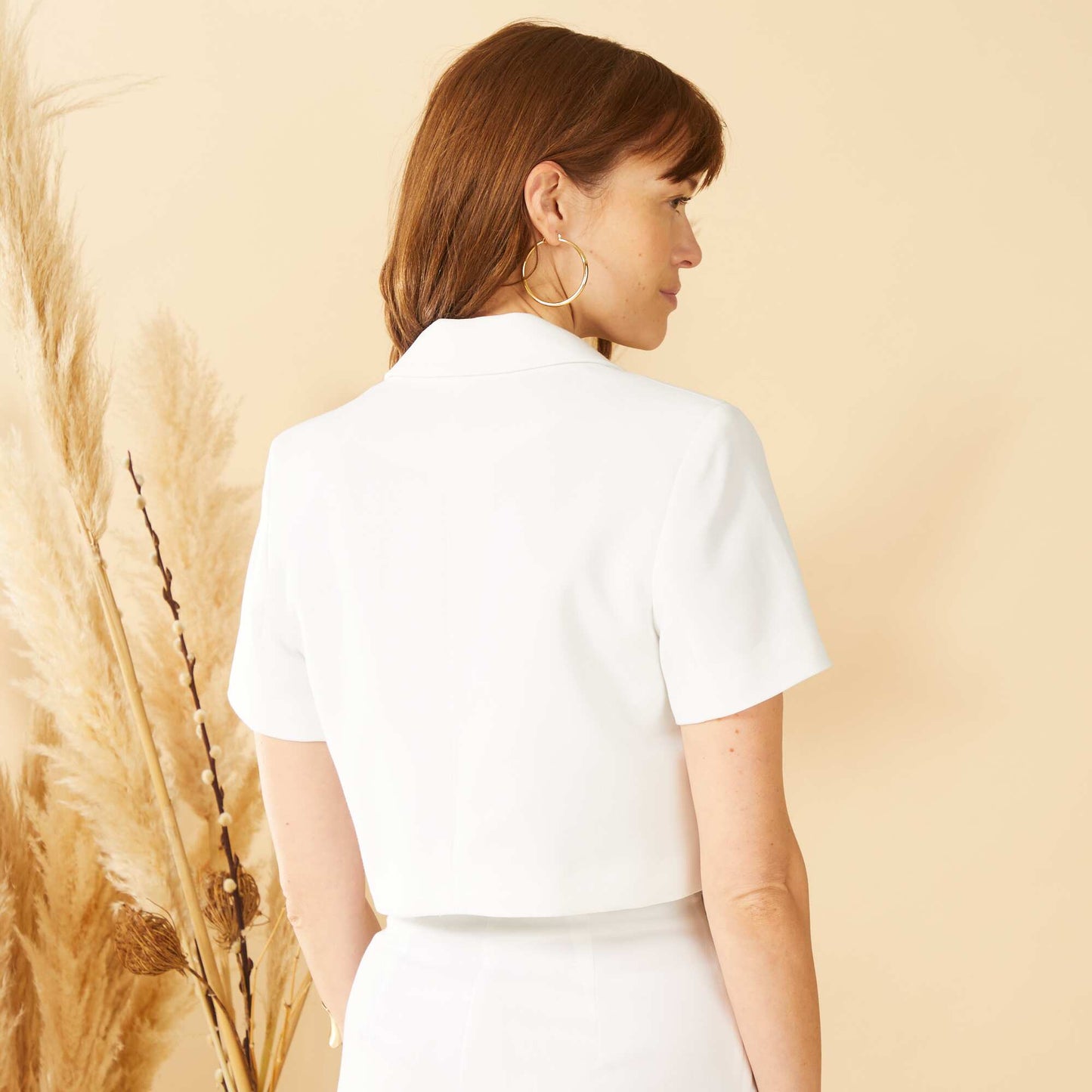 Chaqueta corta BLANCO