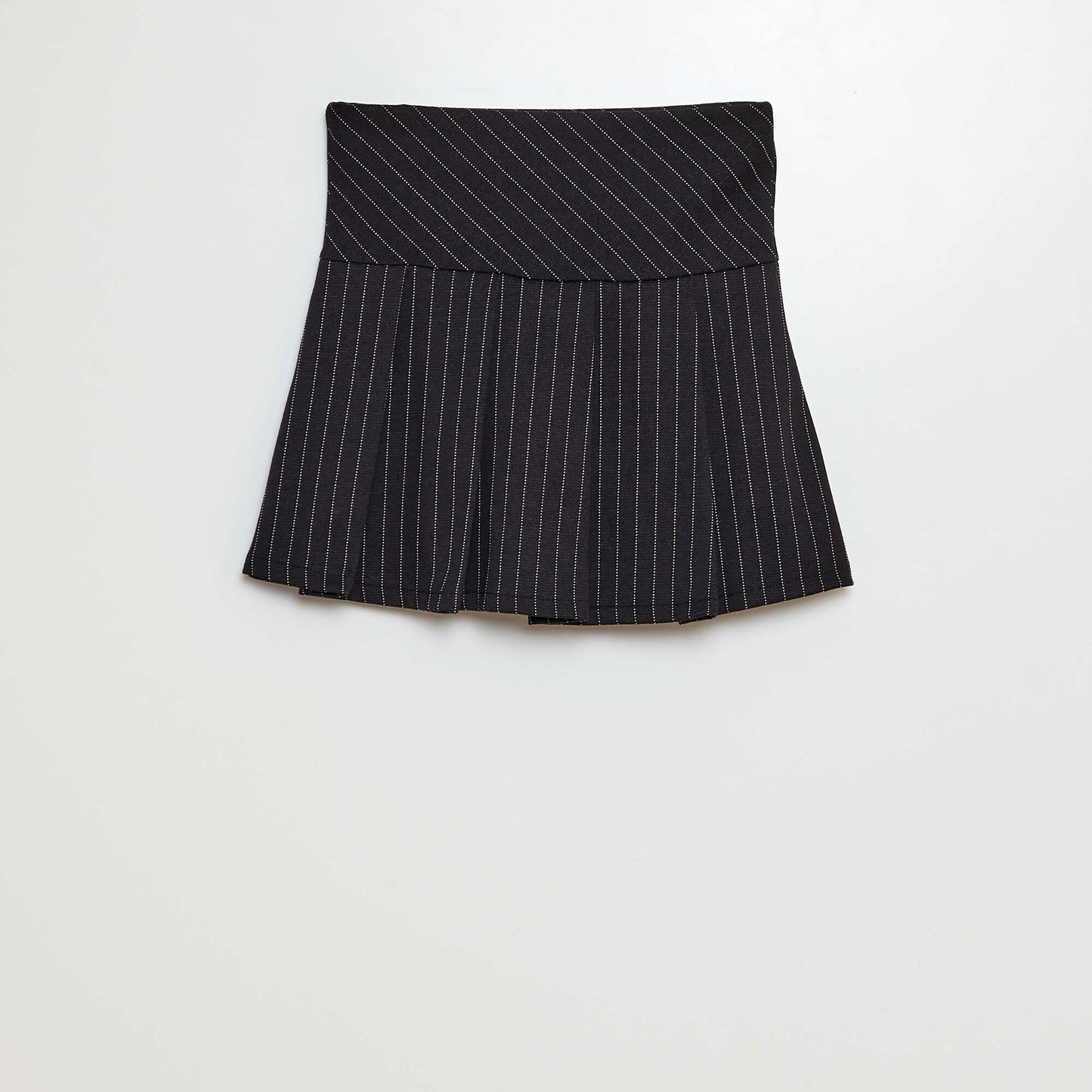 Falda estilo tennis de rayas AZUL