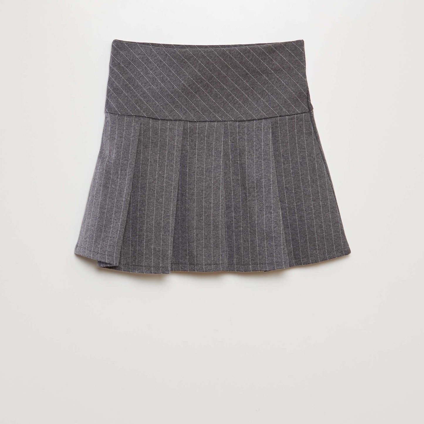 Falda estilo tennis de rayas GRIS