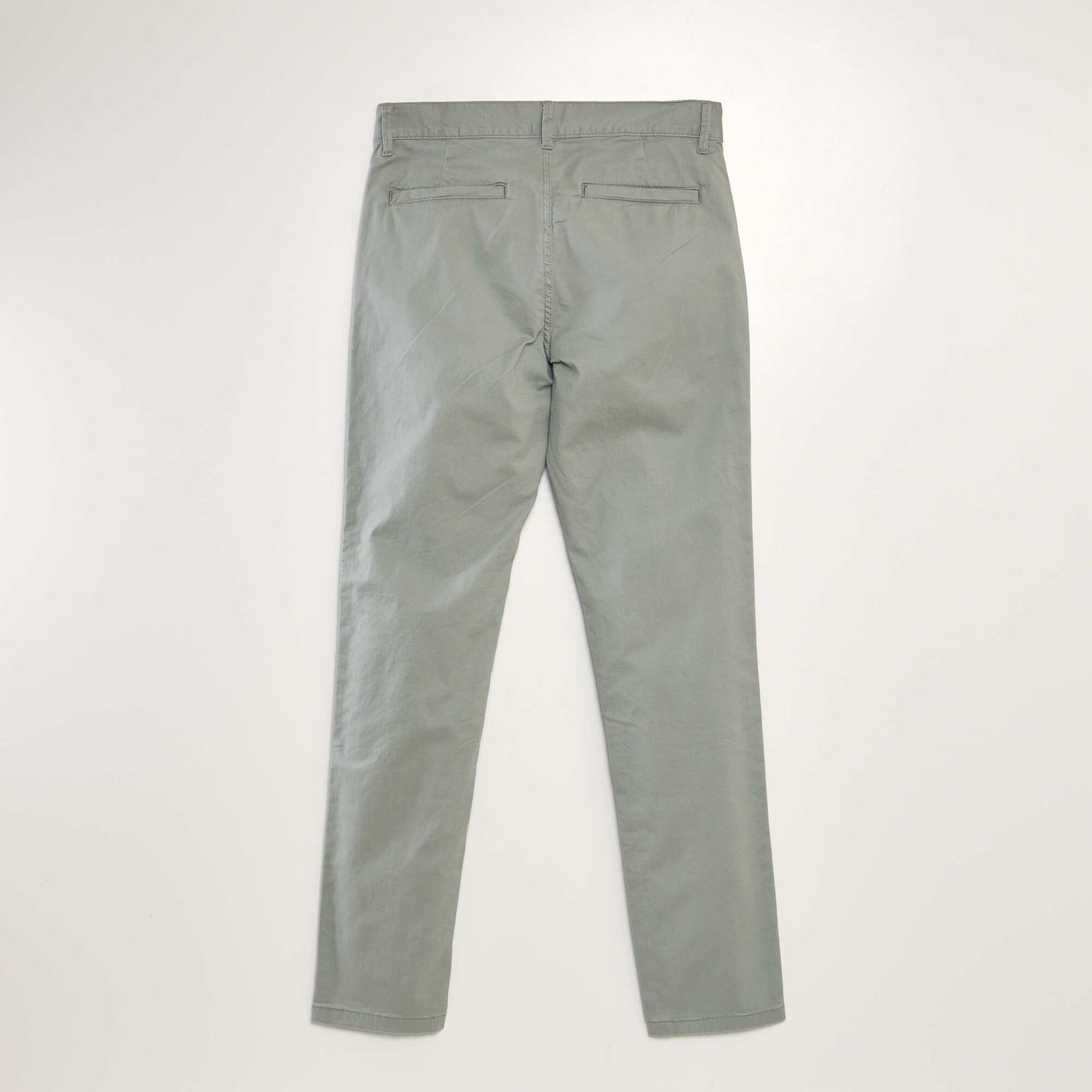 Pantalón chino slim VERDE