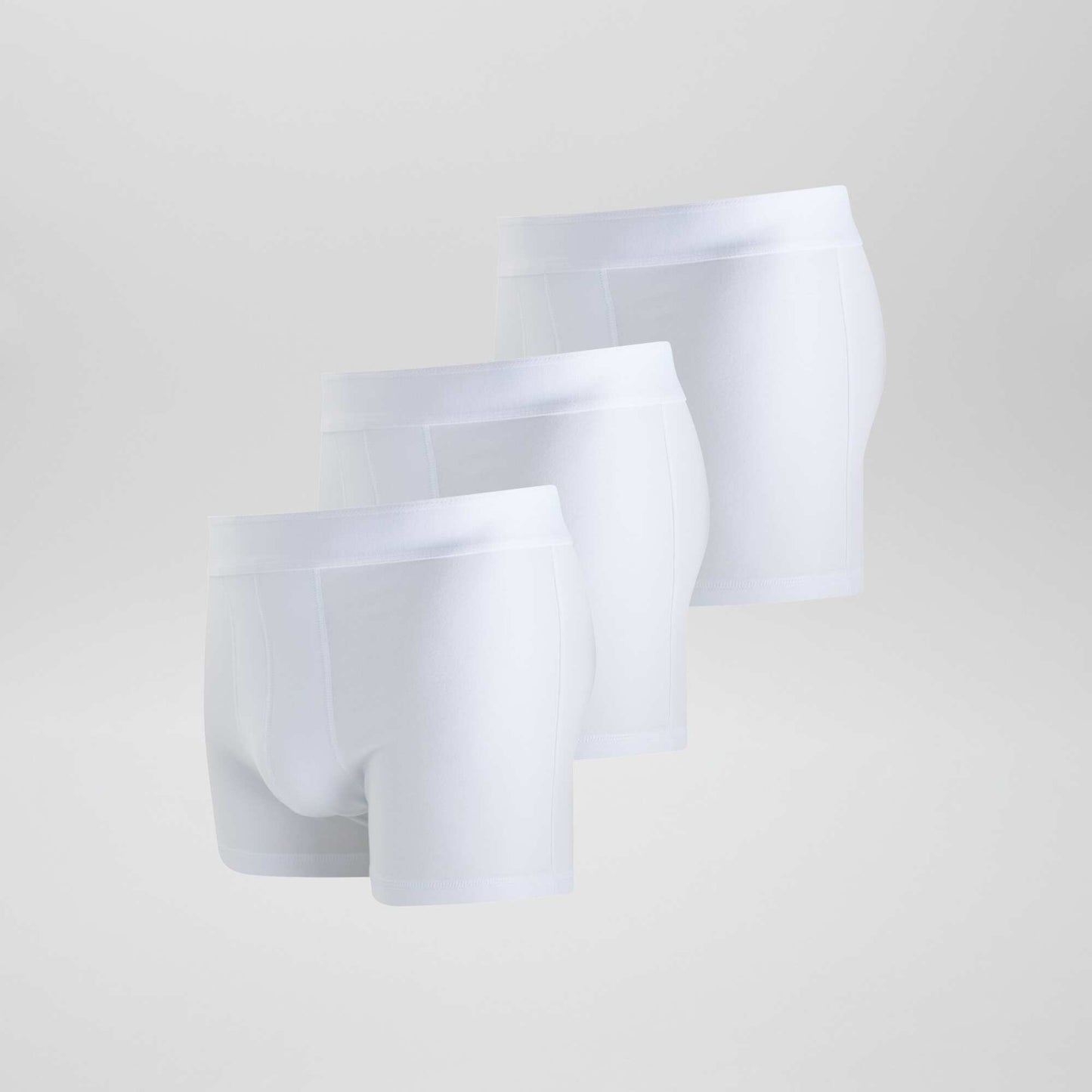 Pack de 3 boxers lisos BLANCO