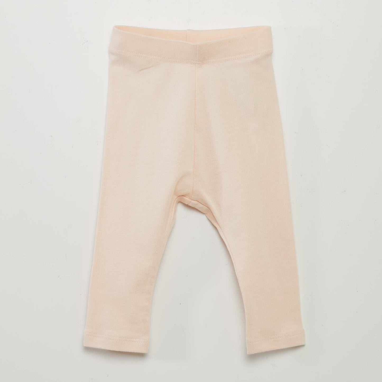 Legging largo liso de punto ROSA