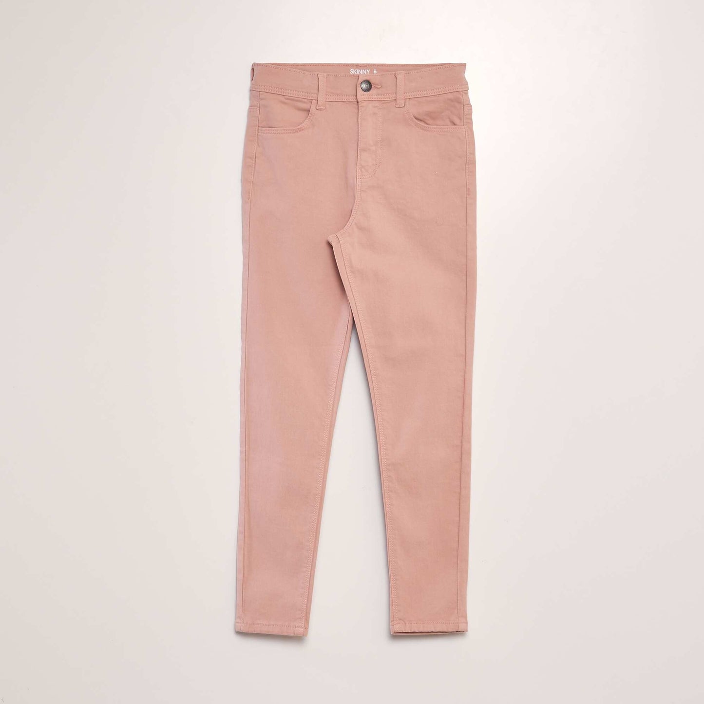 jeans pitillo de 5 bolsillos ROSA