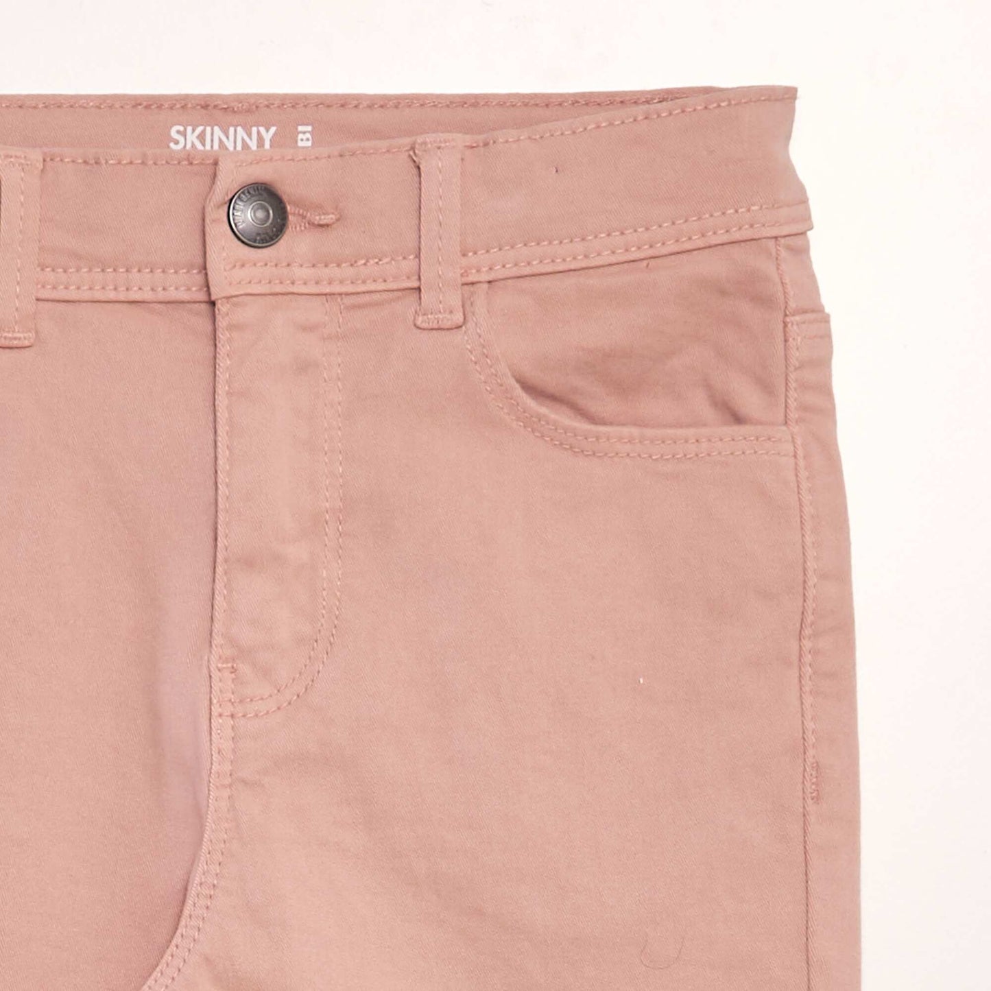 jeans pitillo de 5 bolsillos ROSA