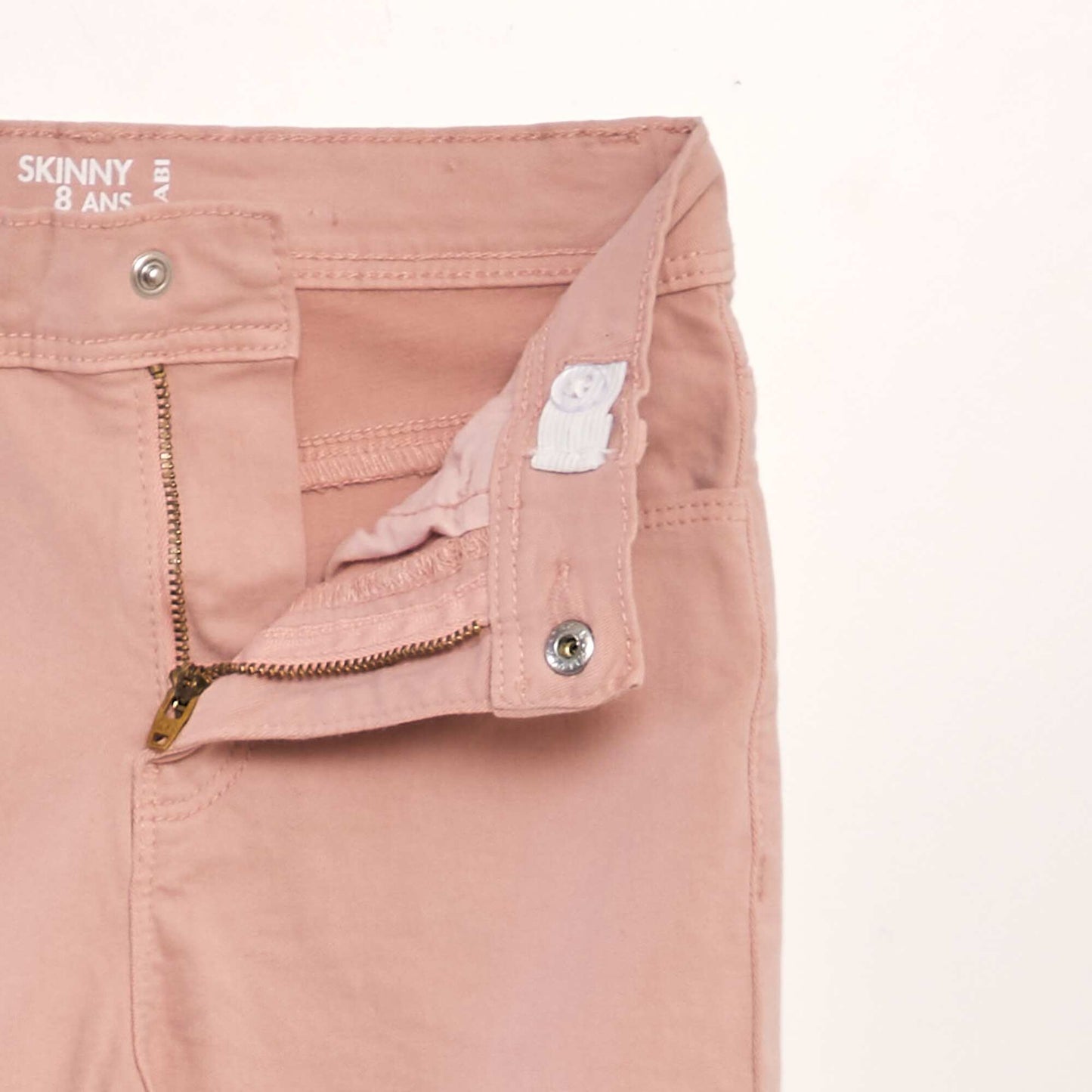 jeans pitillo de 5 bolsillos ROSA