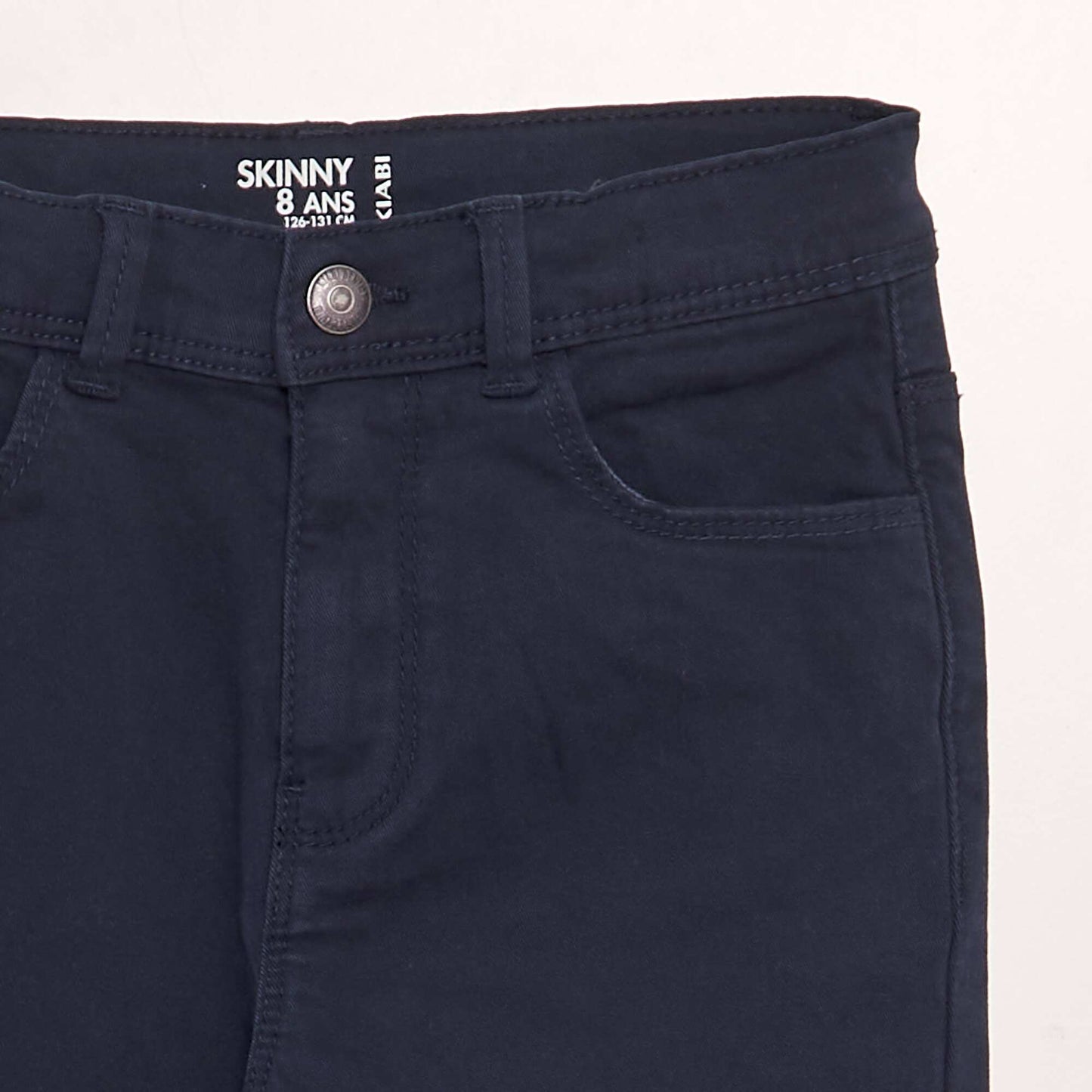 jeans pitillo de 5 bolsillos AZUL