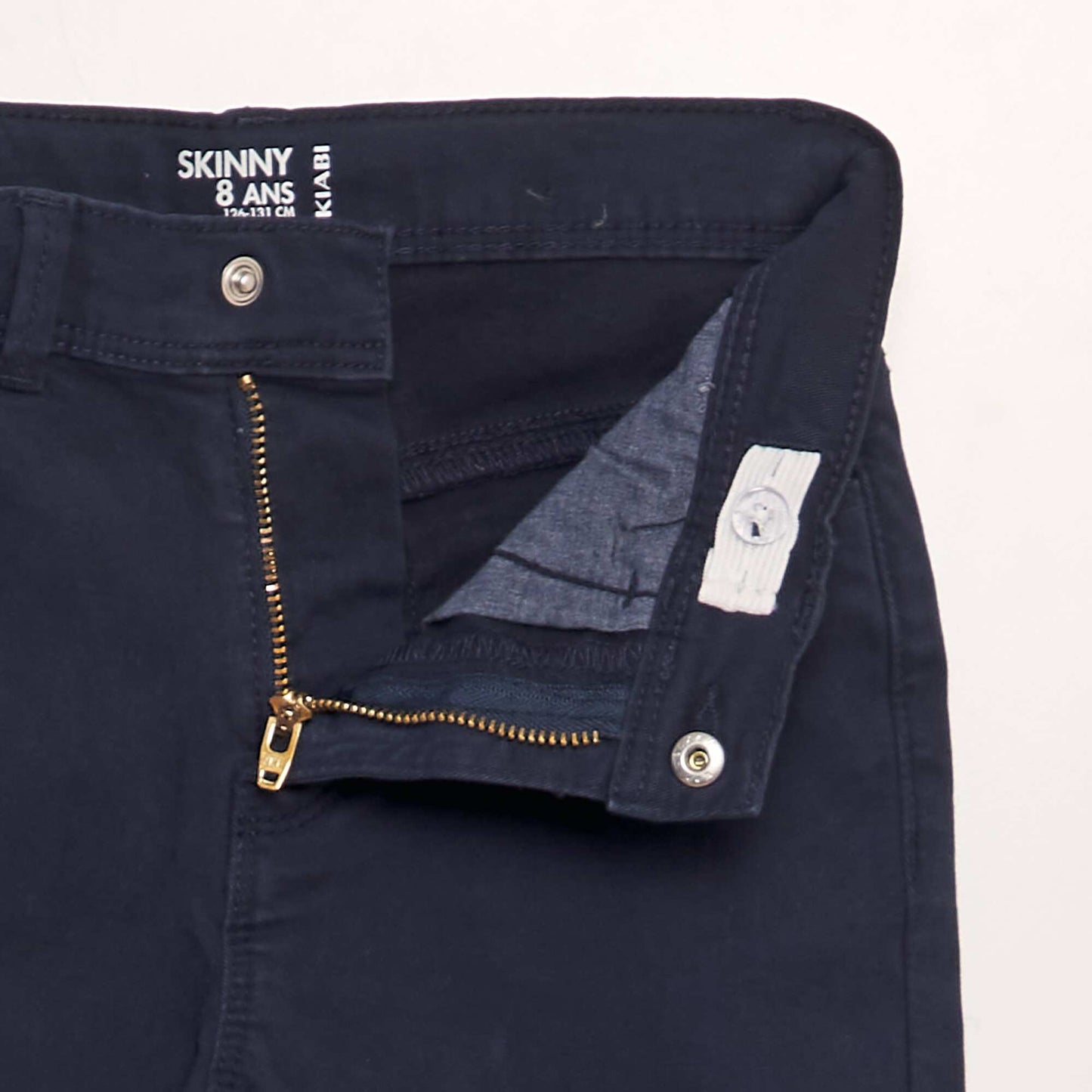 jeans pitillo de 5 bolsillos AZUL