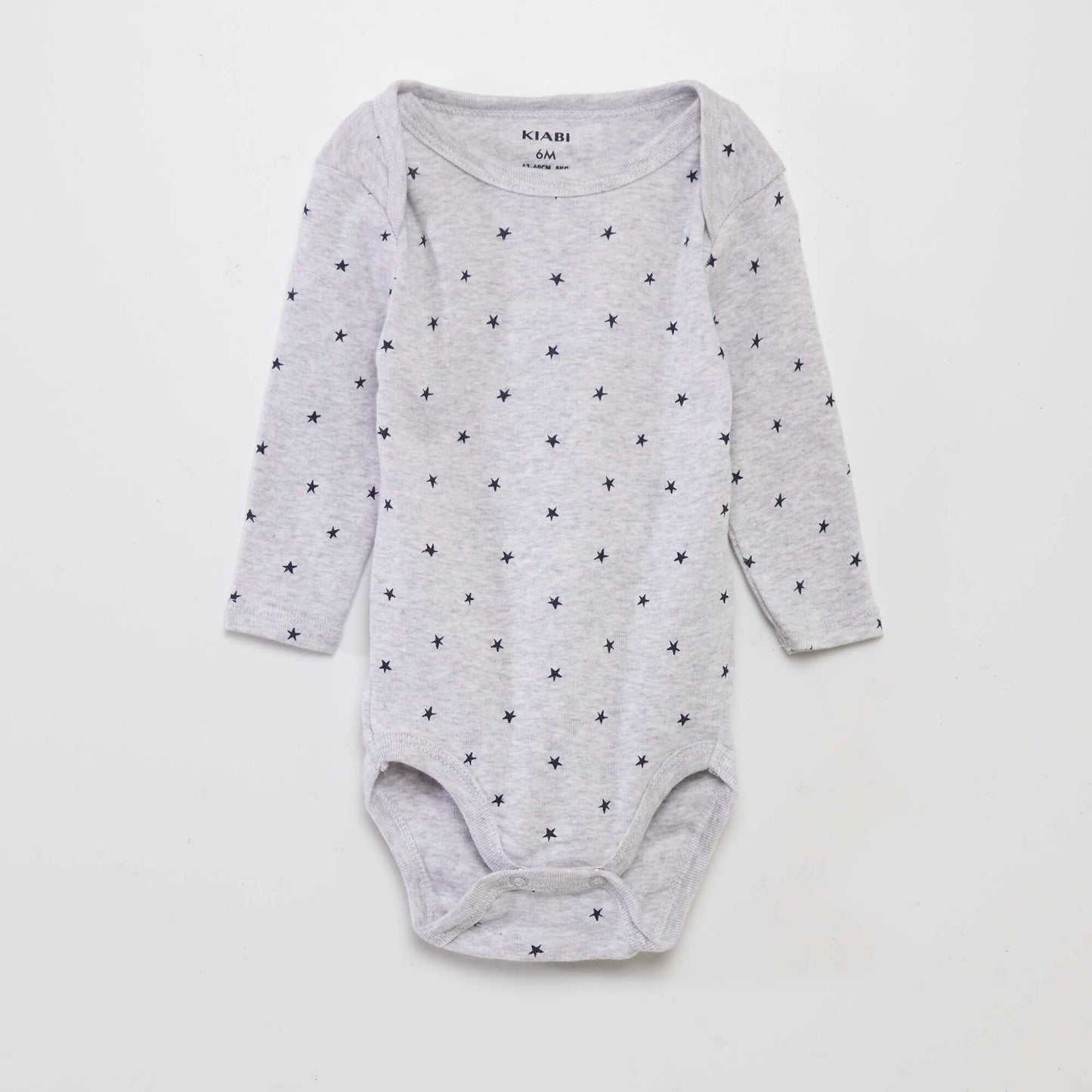 Pack de 3 bodies de manga larga GRIS