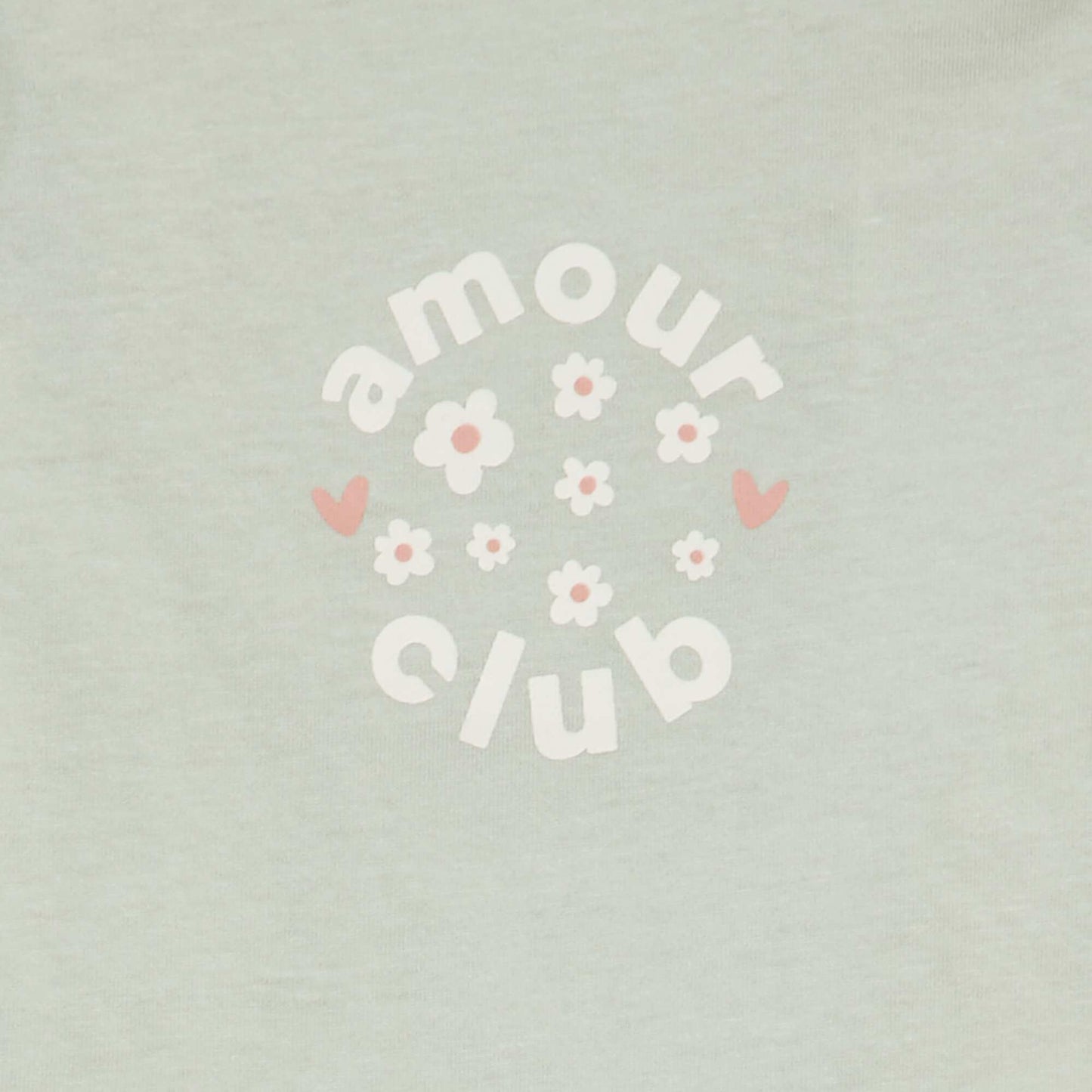 Camiseta estampada de manga larga AZUL
