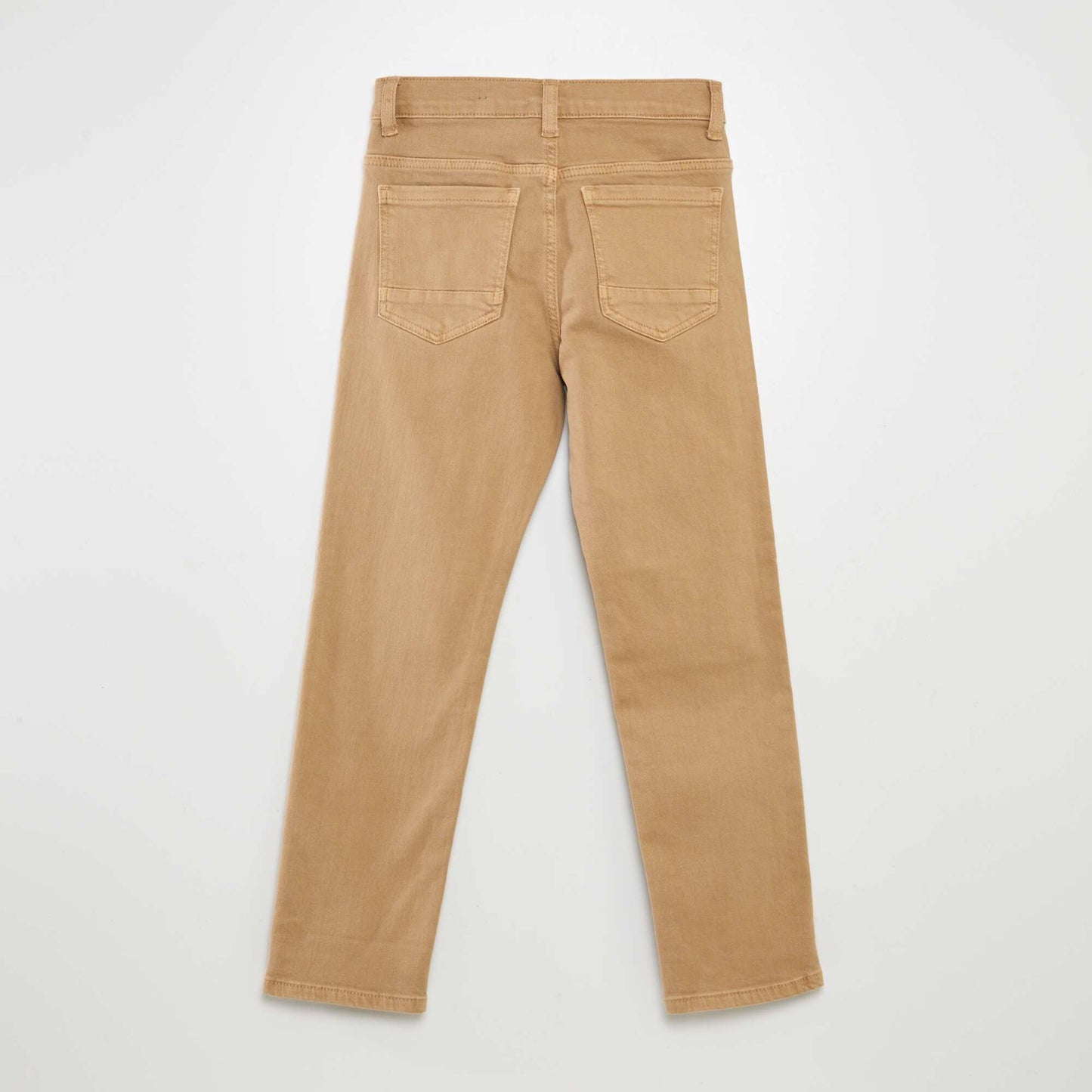 Jean slim con 5 bolsillos BEIGE