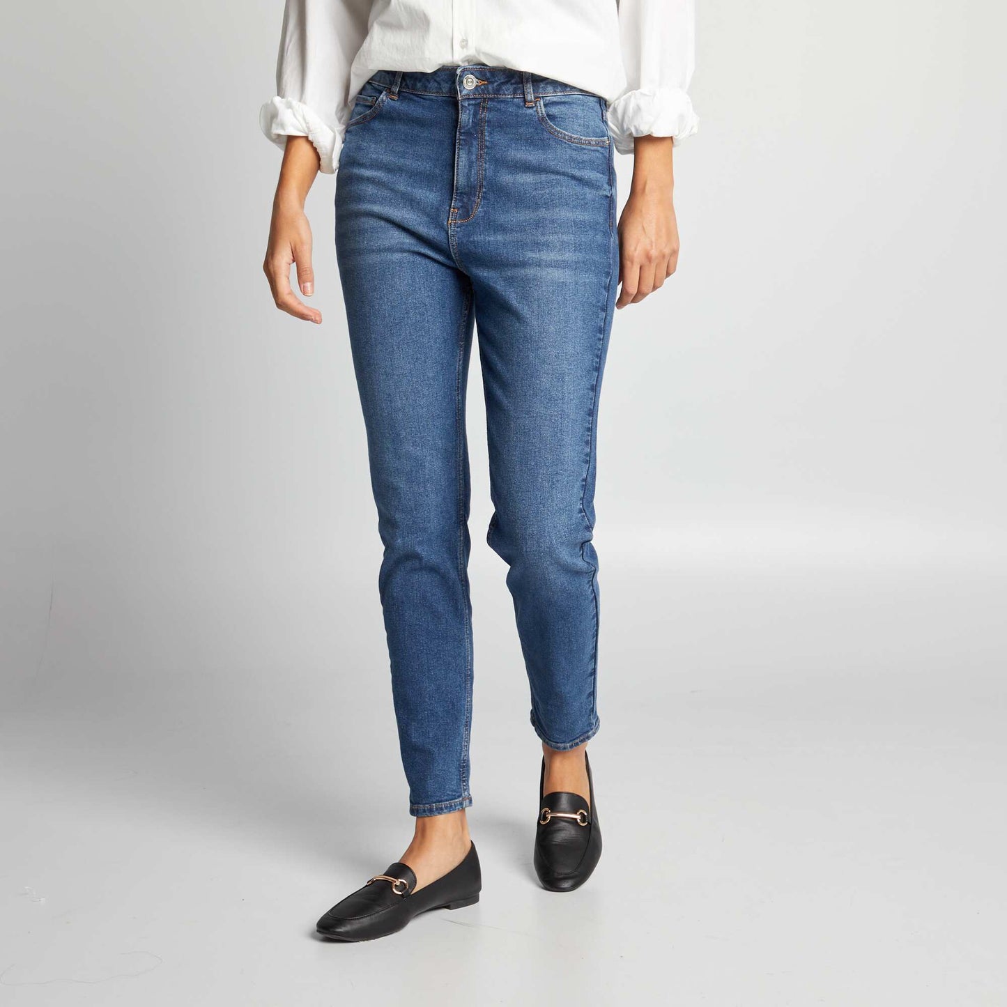 Pantalon jean slim L30 AZUL