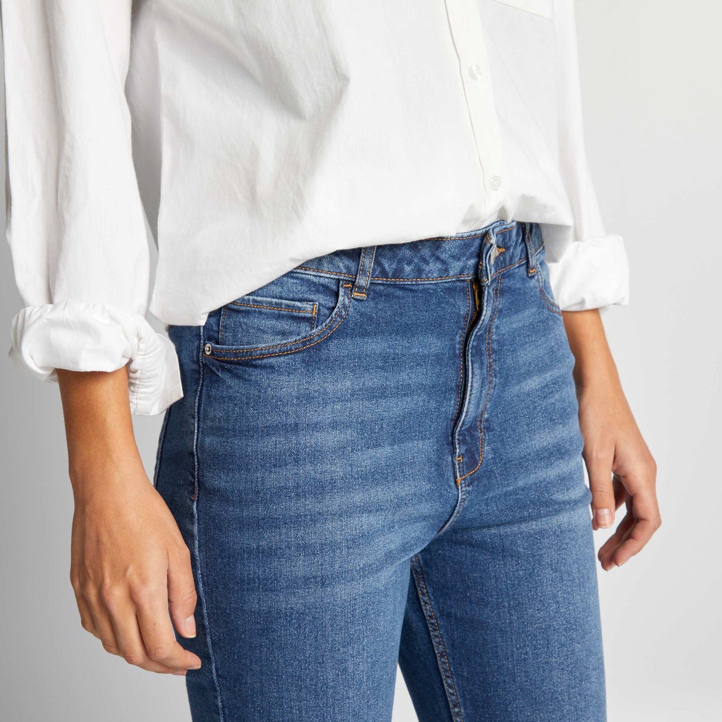 Pantalon jean slim L30 AZUL