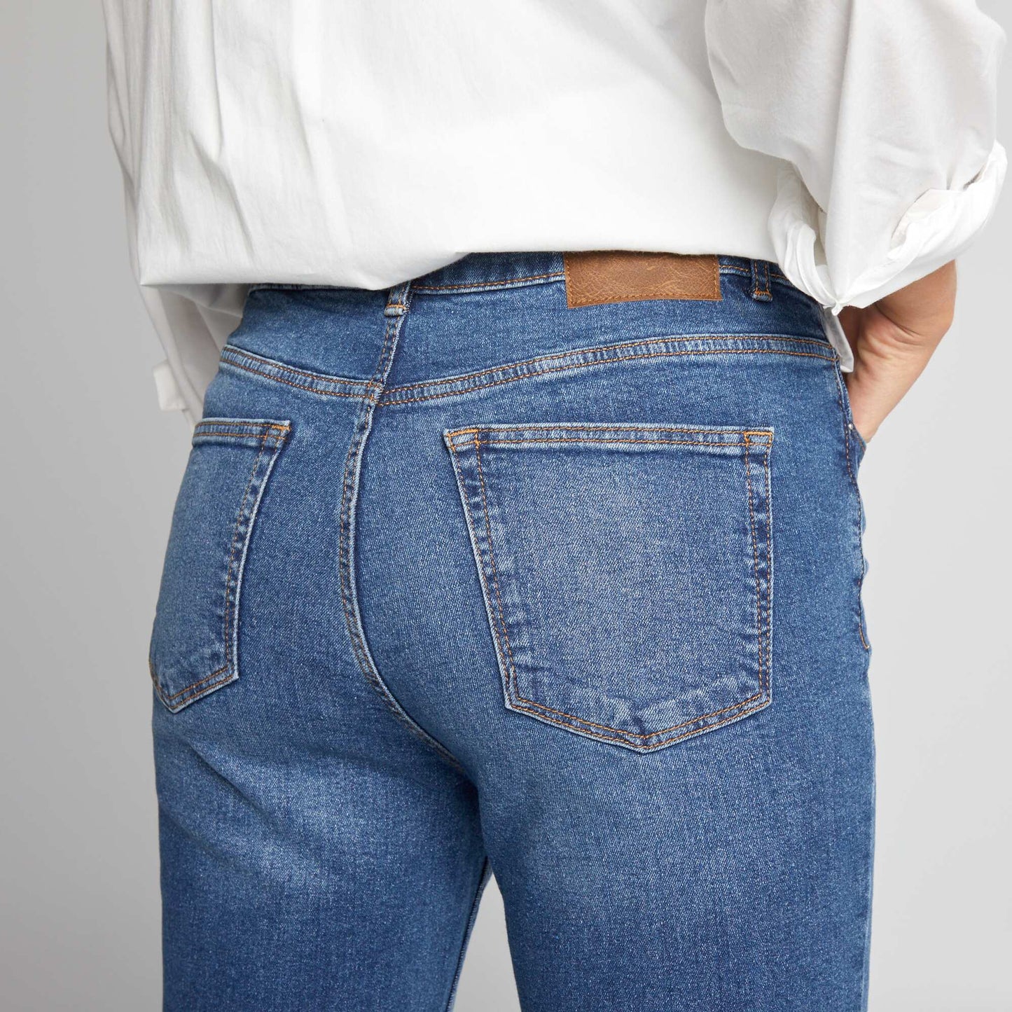 Pantalon jean slim L30 AZUL