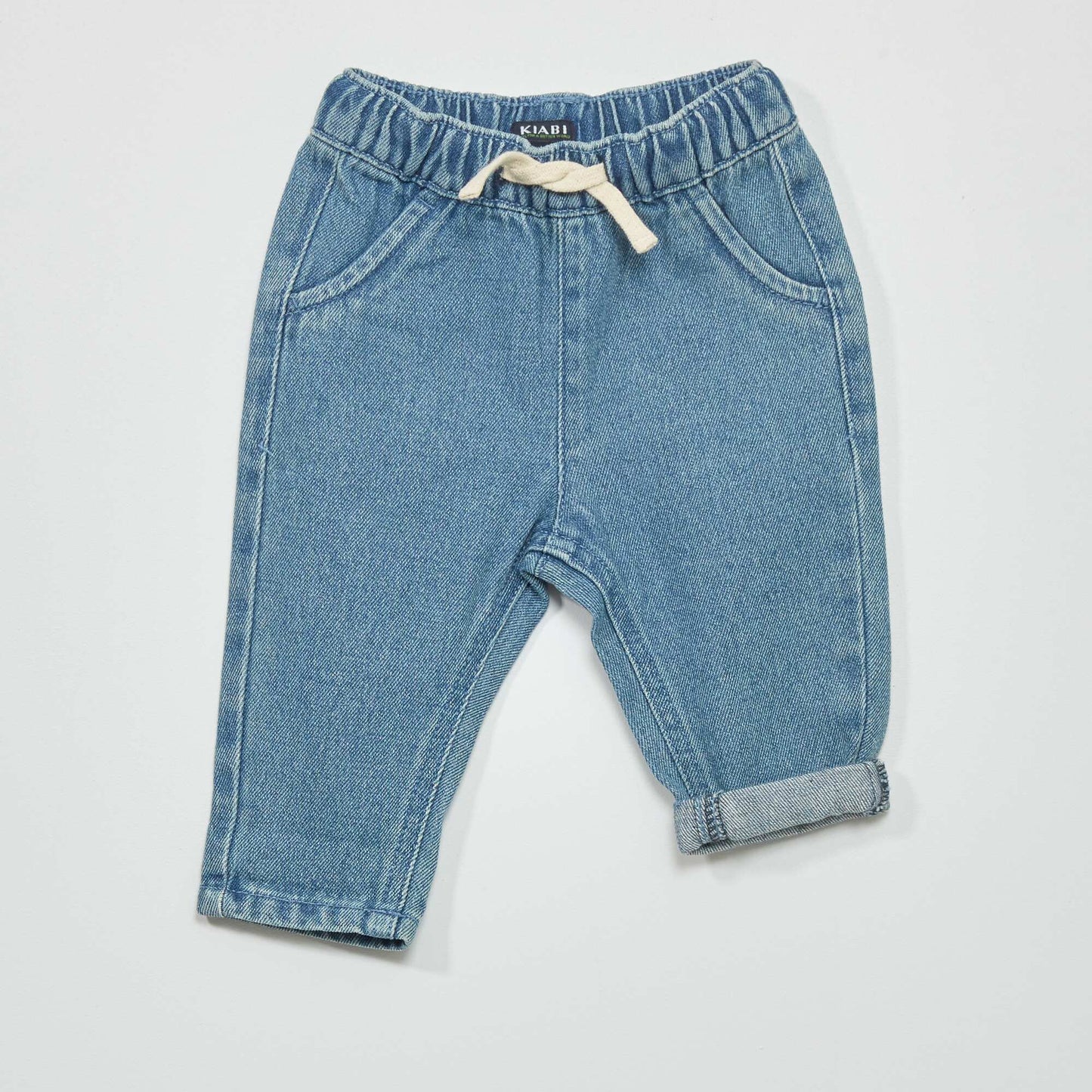 Pantalon de jogging de sarga AZUL