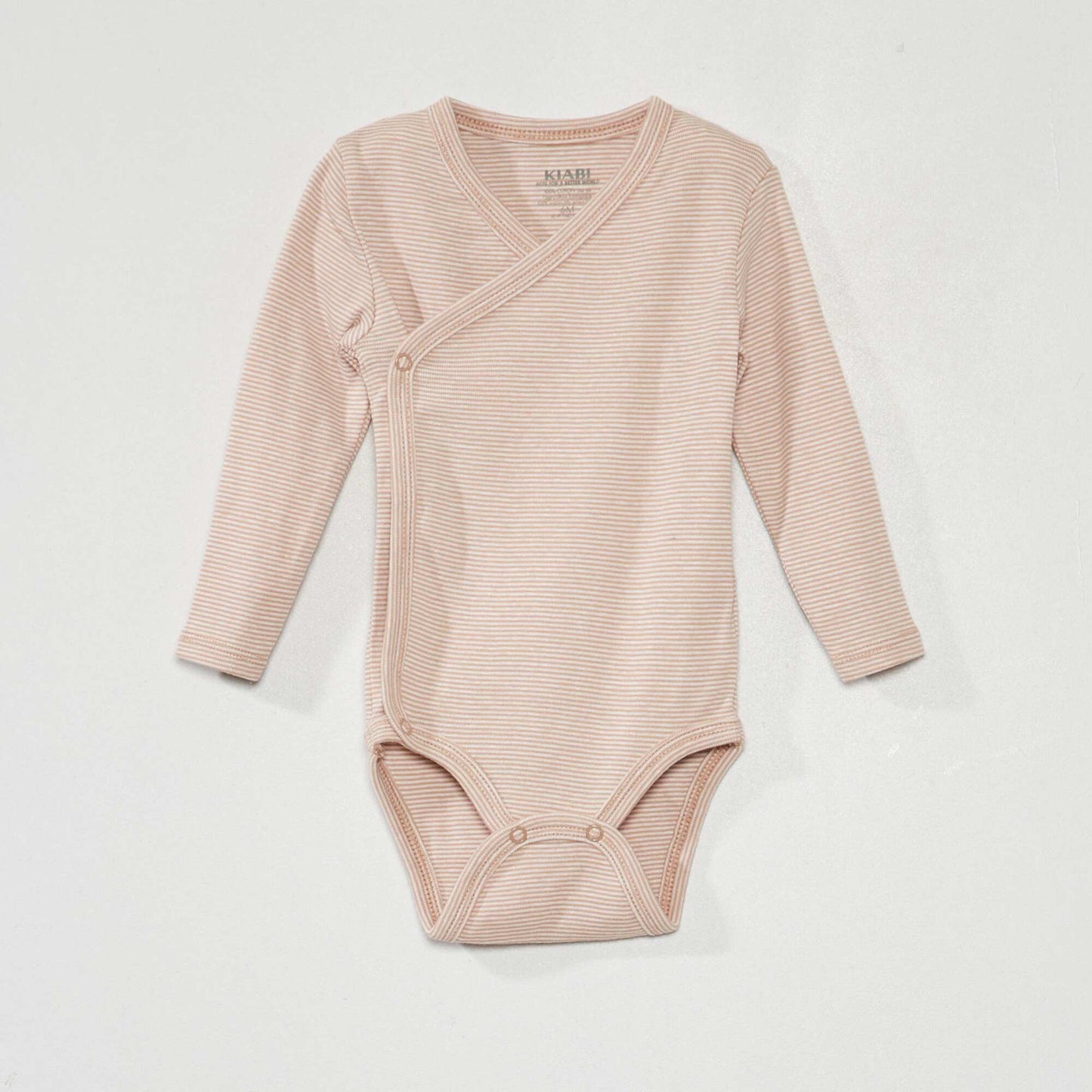 Pack de 3 bodies de punto canal - 3 piezas Gris