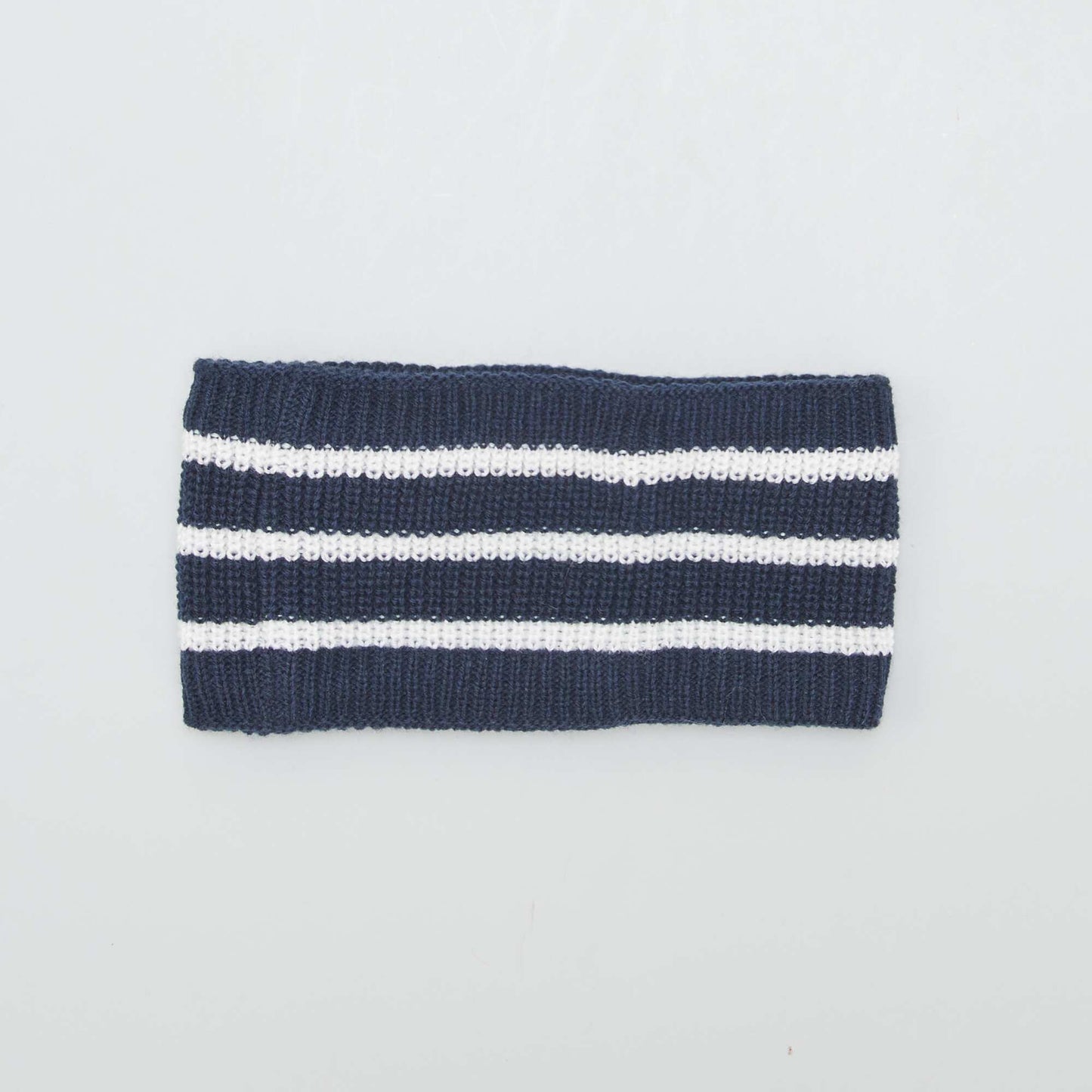 Conjunto con gorro peruano + braga + manoplas - 3 piezas AZUL