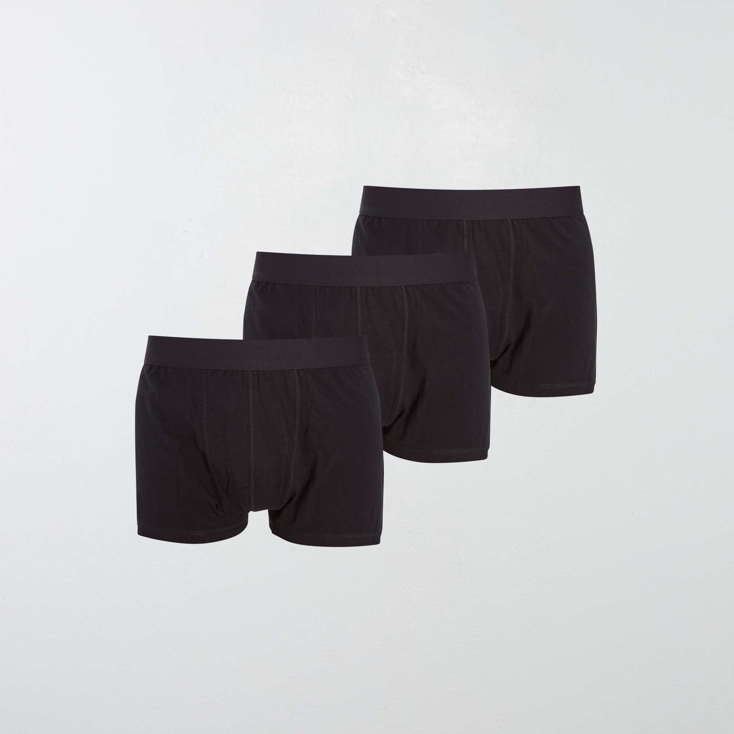 Pack de 3 boxers size+ negro