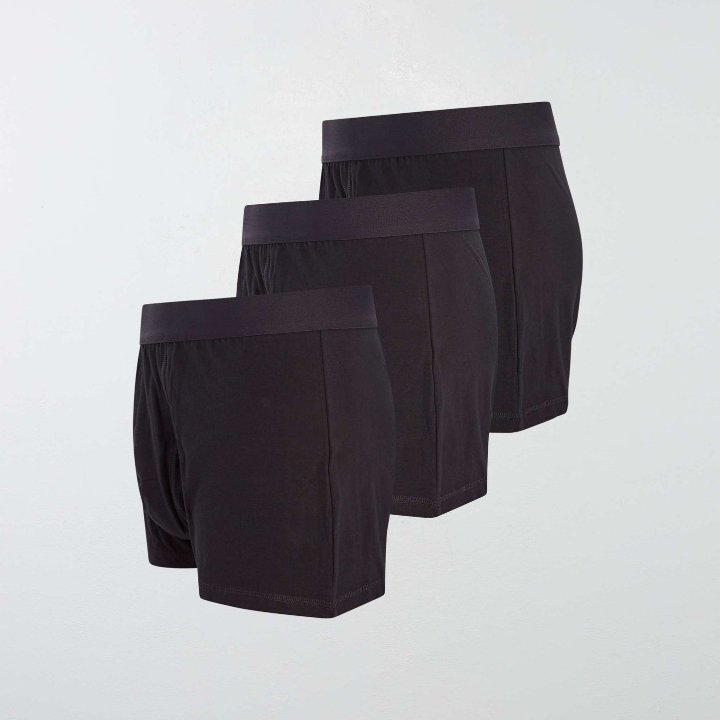 Pack de 3 boxers size+ negro