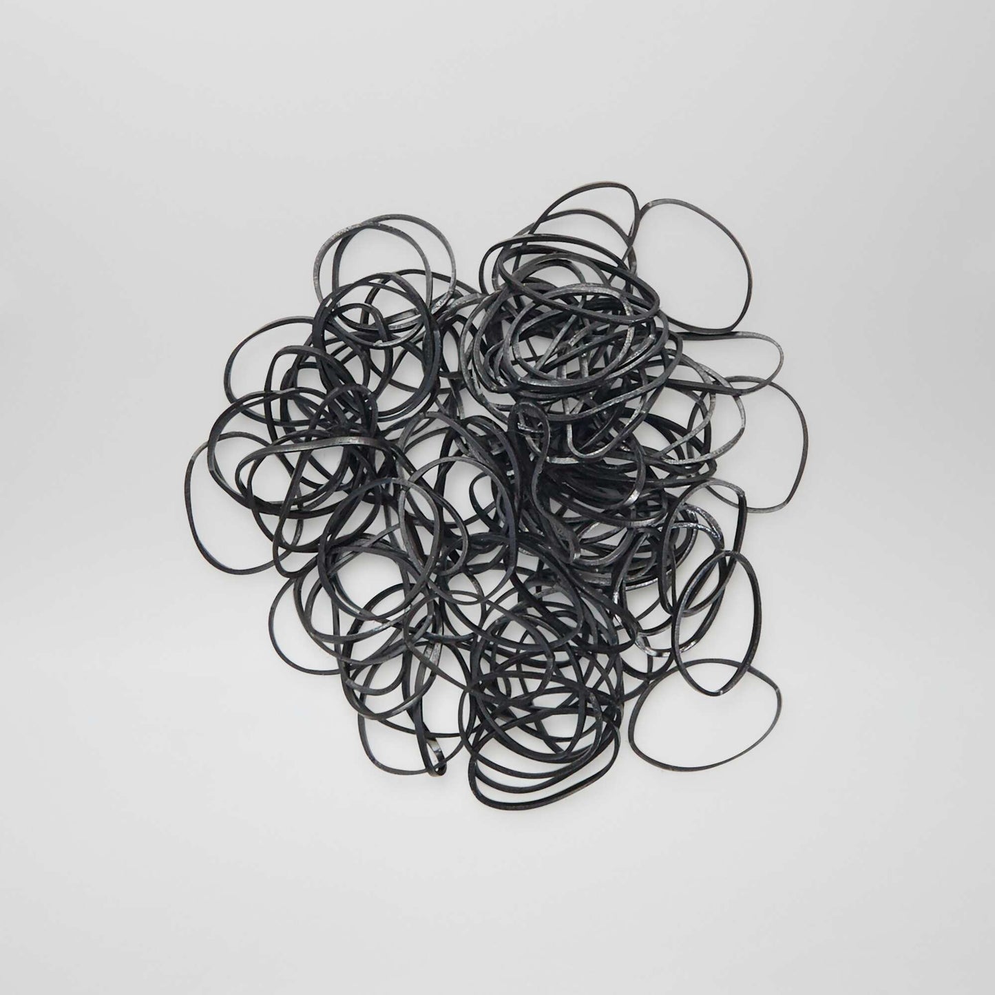 Pack de 100 gomas de colores MARRÓN OSCURO