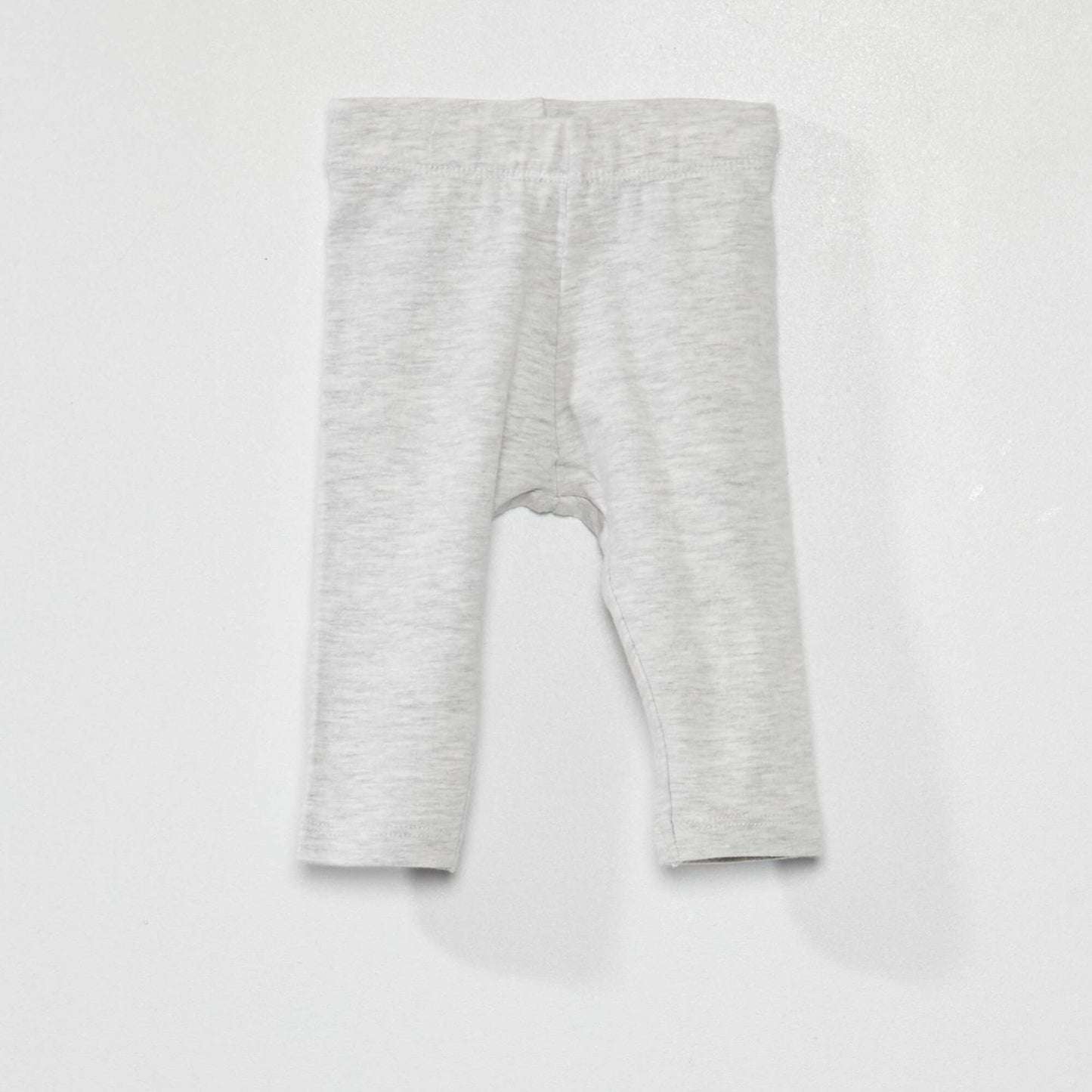 Legging largo liso de punto GRIS