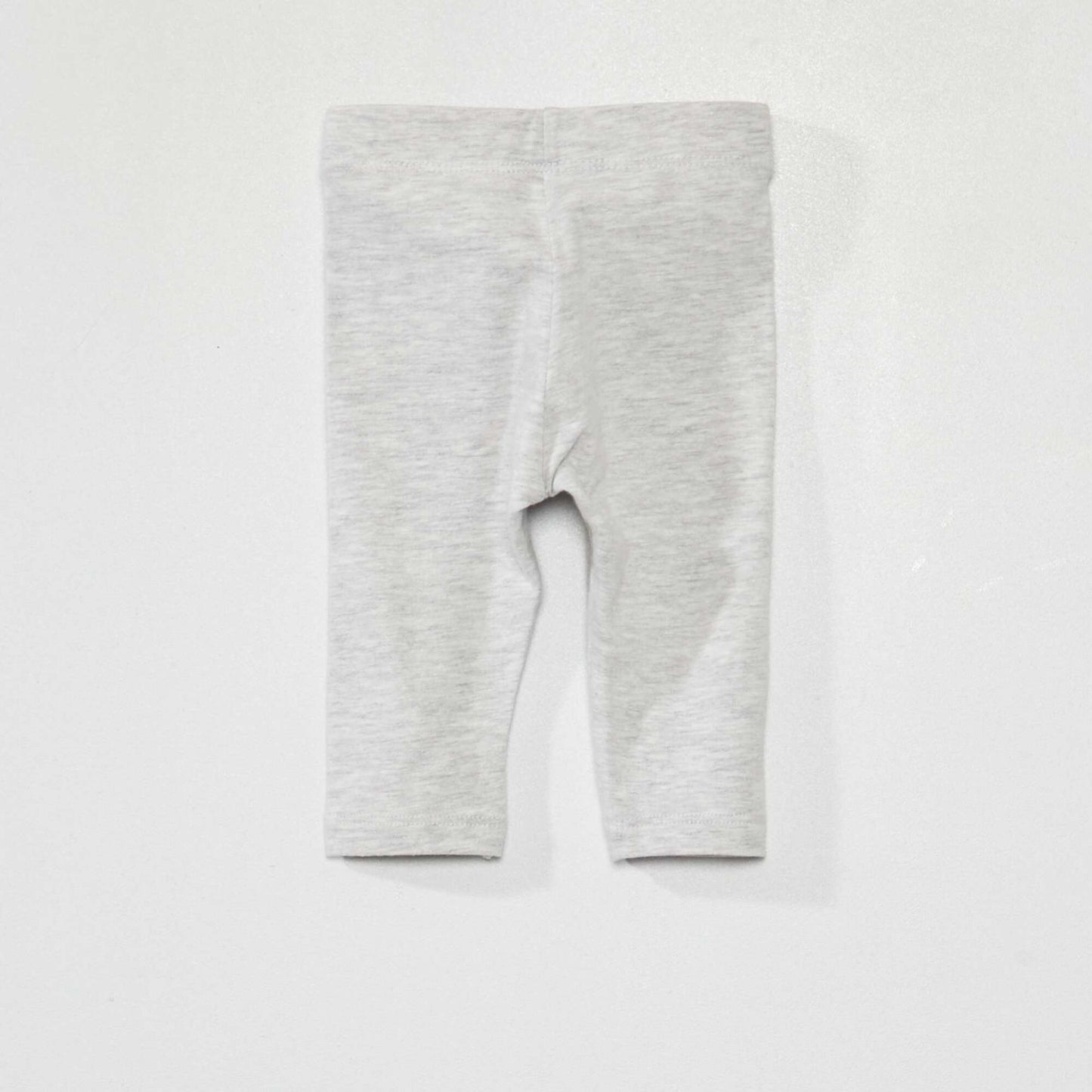 Legging largo liso de punto GRIS