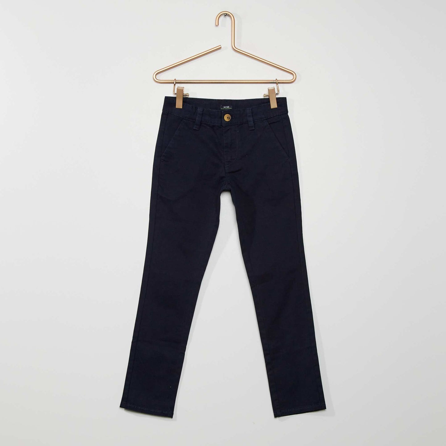 Pantalon chino azul