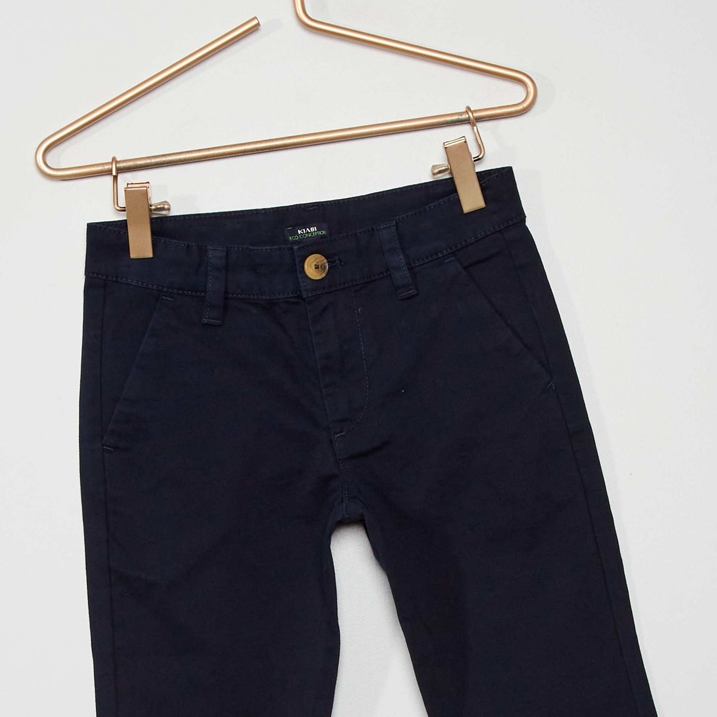Pantalon chino azul