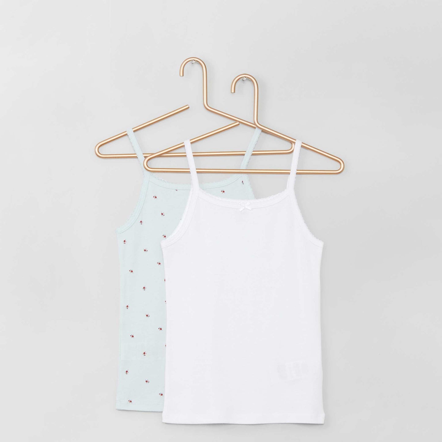 Pack de 2 camisetas sin mangas AZUL