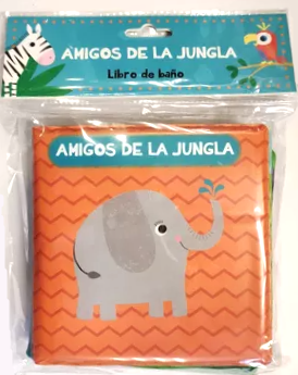 Amigos de la jungla libro de baño