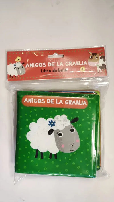 Amigos de la granja libro de baño