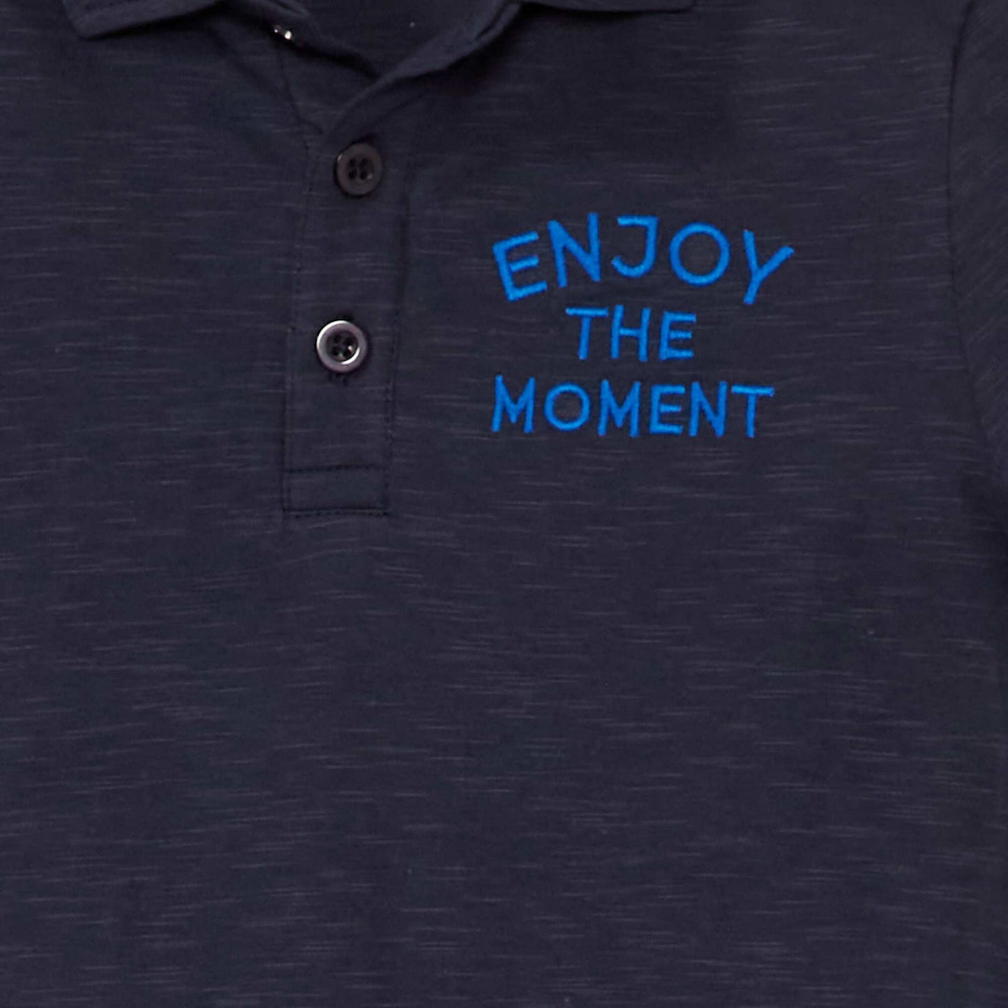 Remera 'Enjoy the moment' AZUL