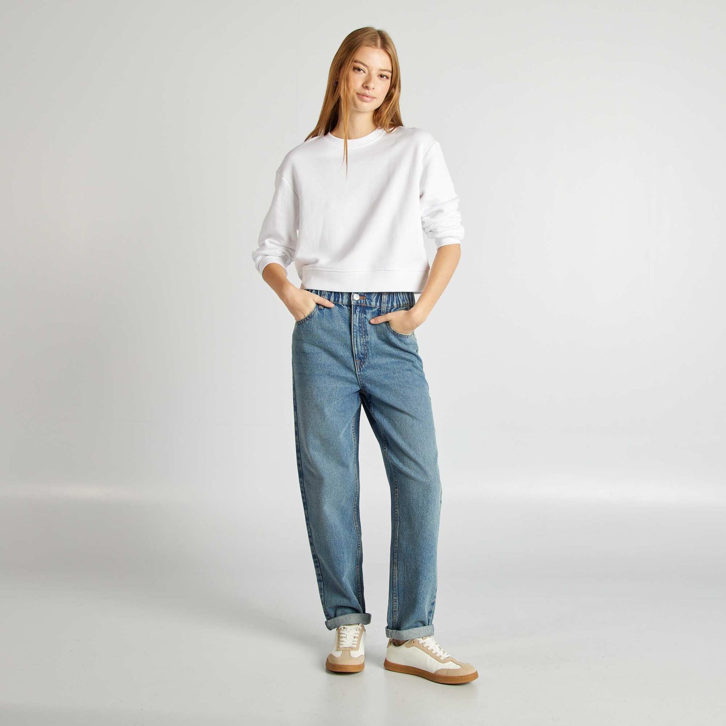 Jean paperbag AZUL