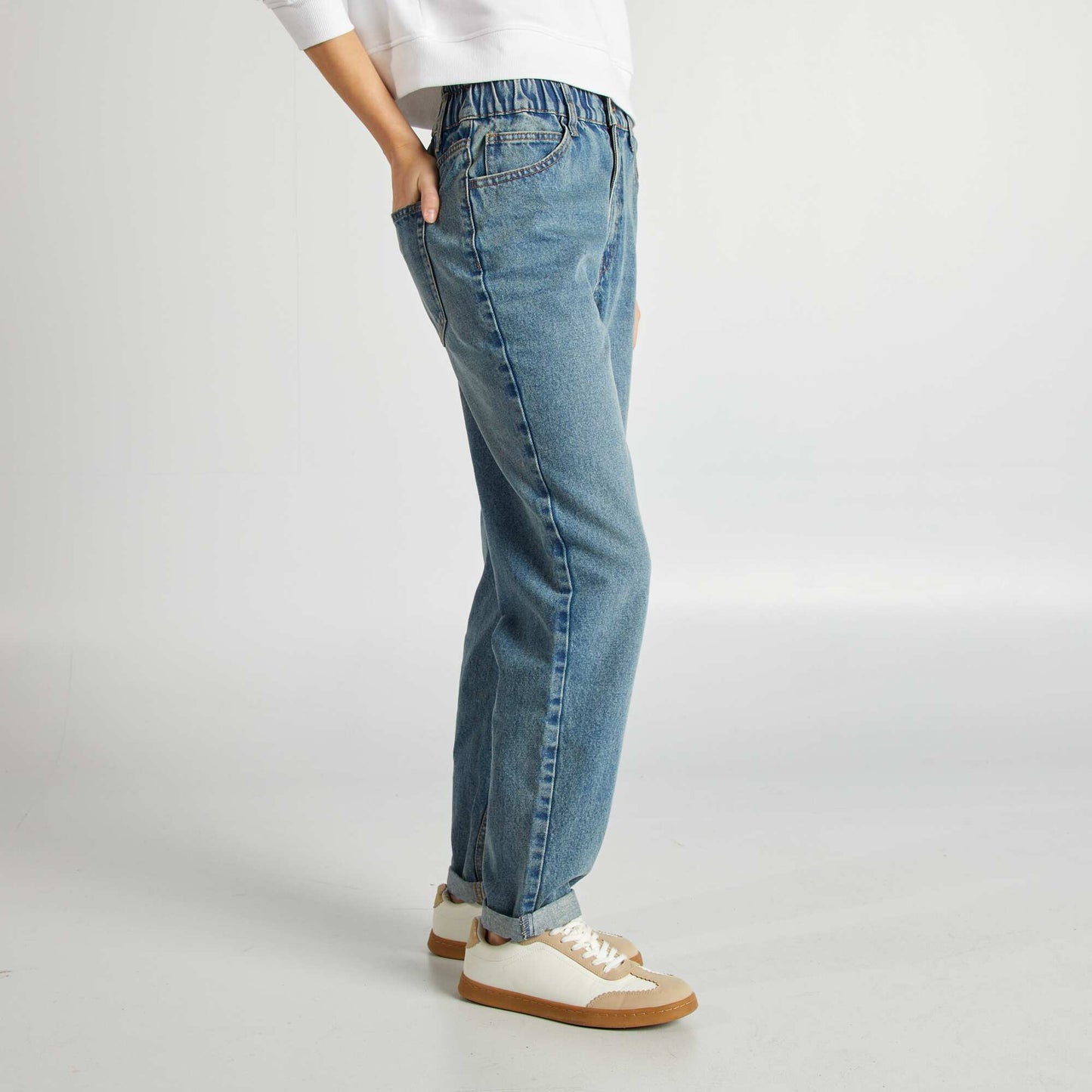 Jean paperbag AZUL