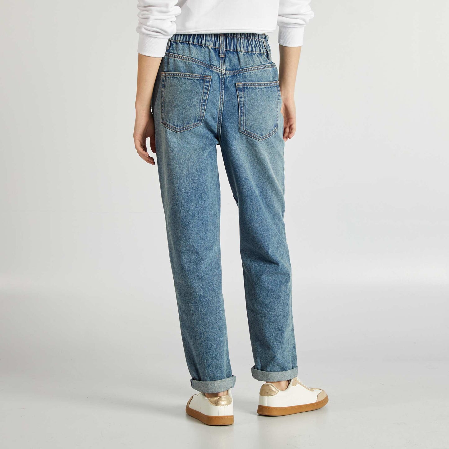 Jean paperbag AZUL