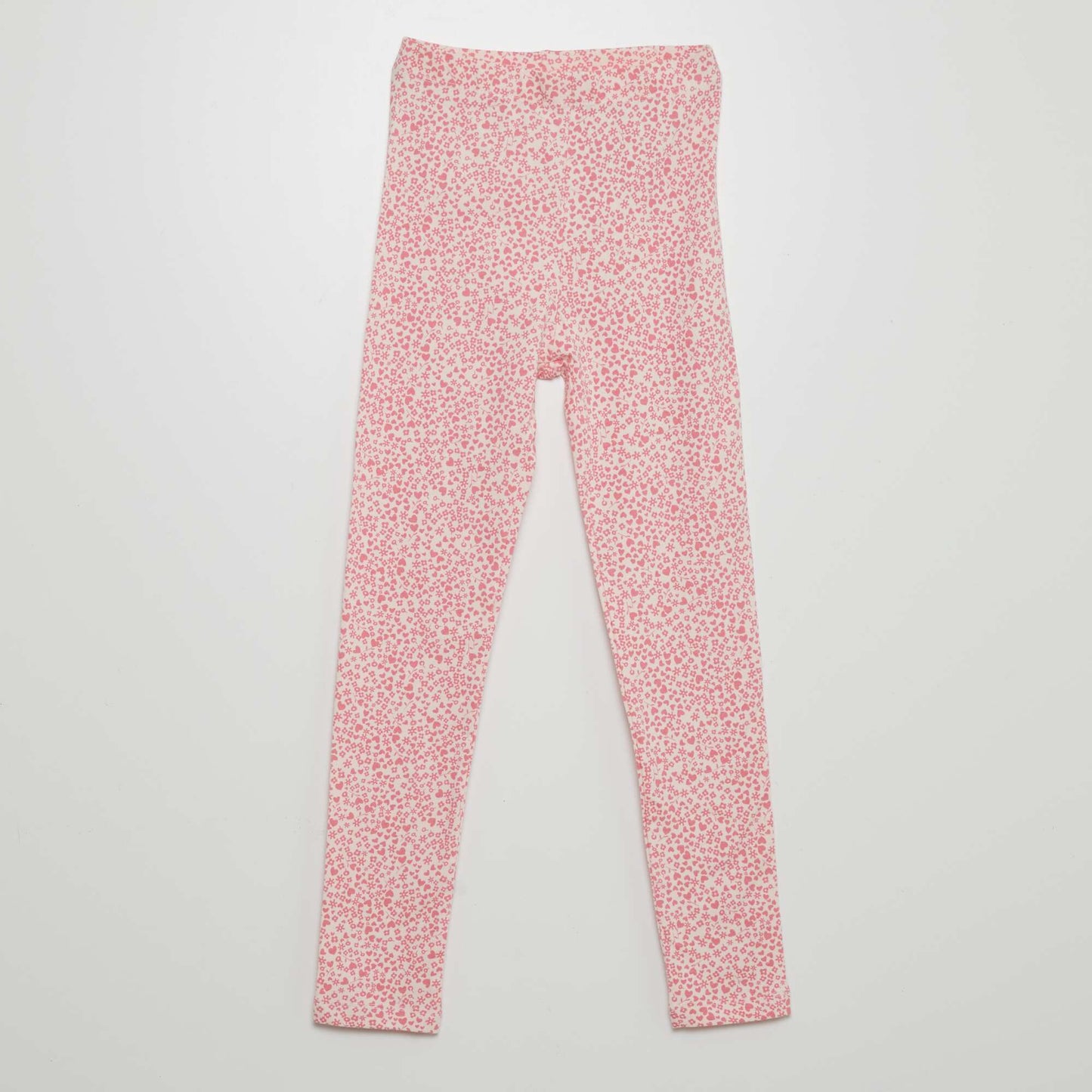 Legging largo con motivo ROSA