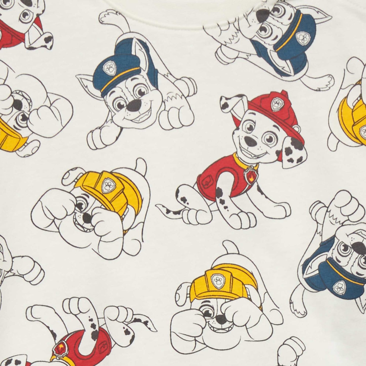 Pack de camisetas 'La patrulla canina' - 2 piezas Blanco