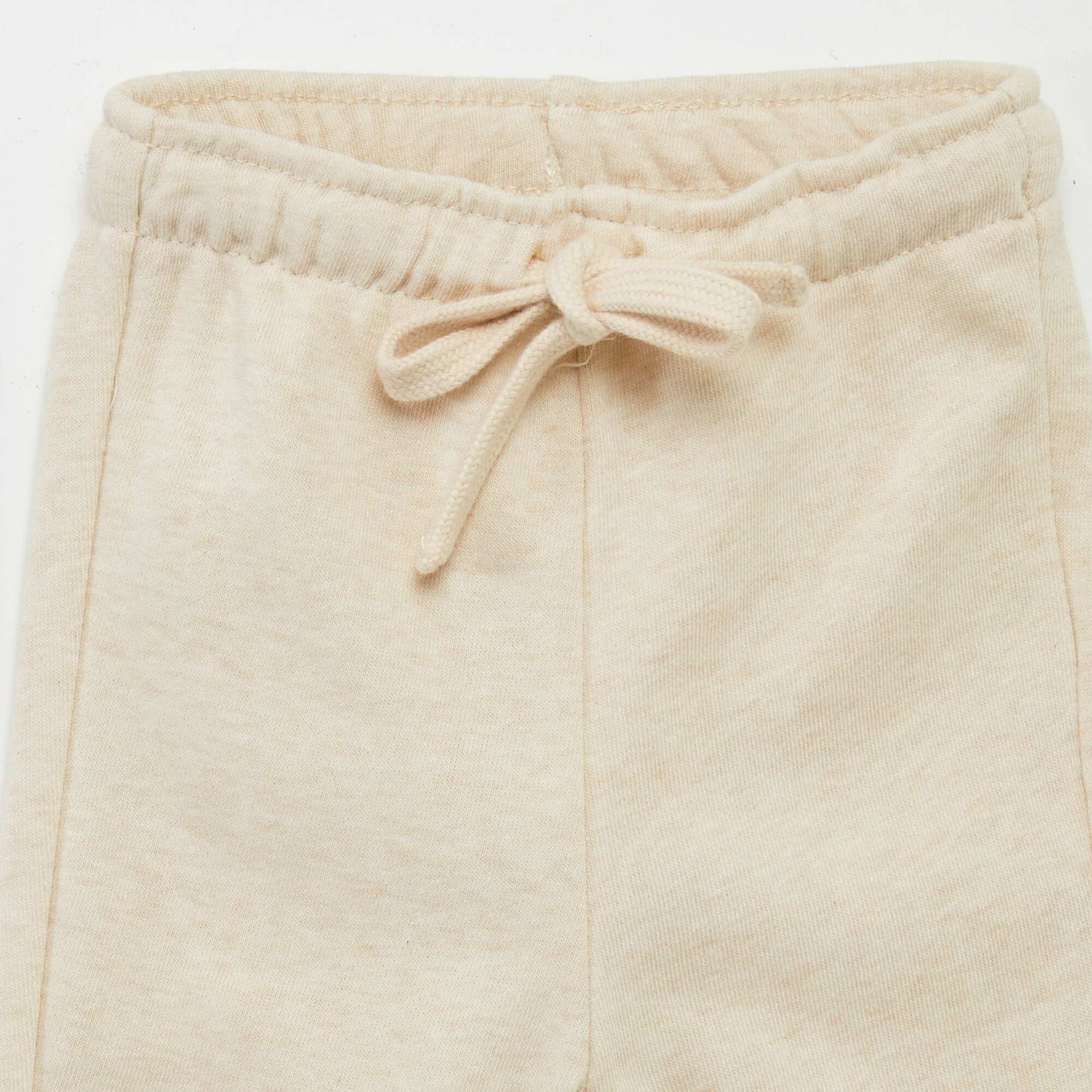 Pantalón de jogging de tejido de chándal BEIGE