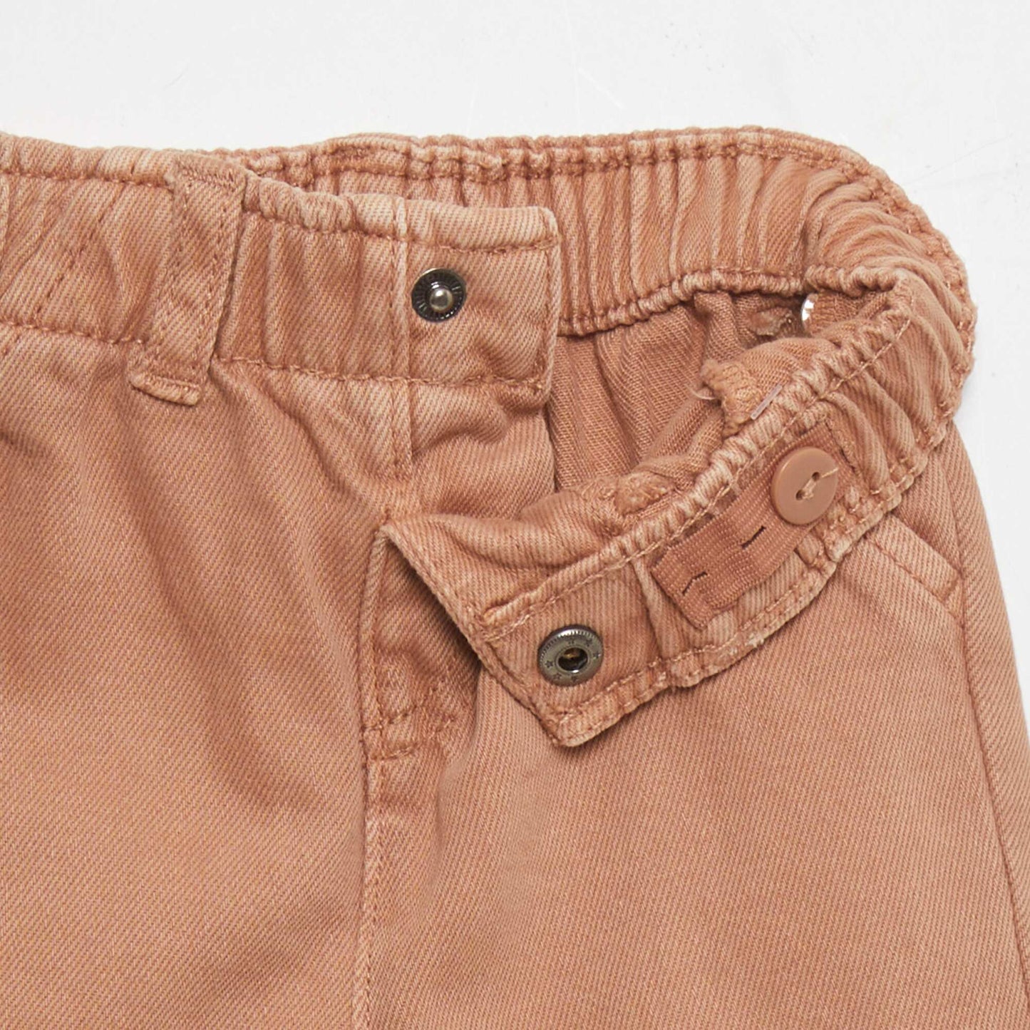 Pantalón estilo paperbag MARRON