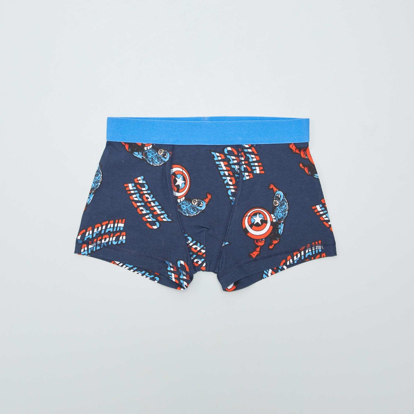 Pack de 2 boxers 'Capitán América' AZUL