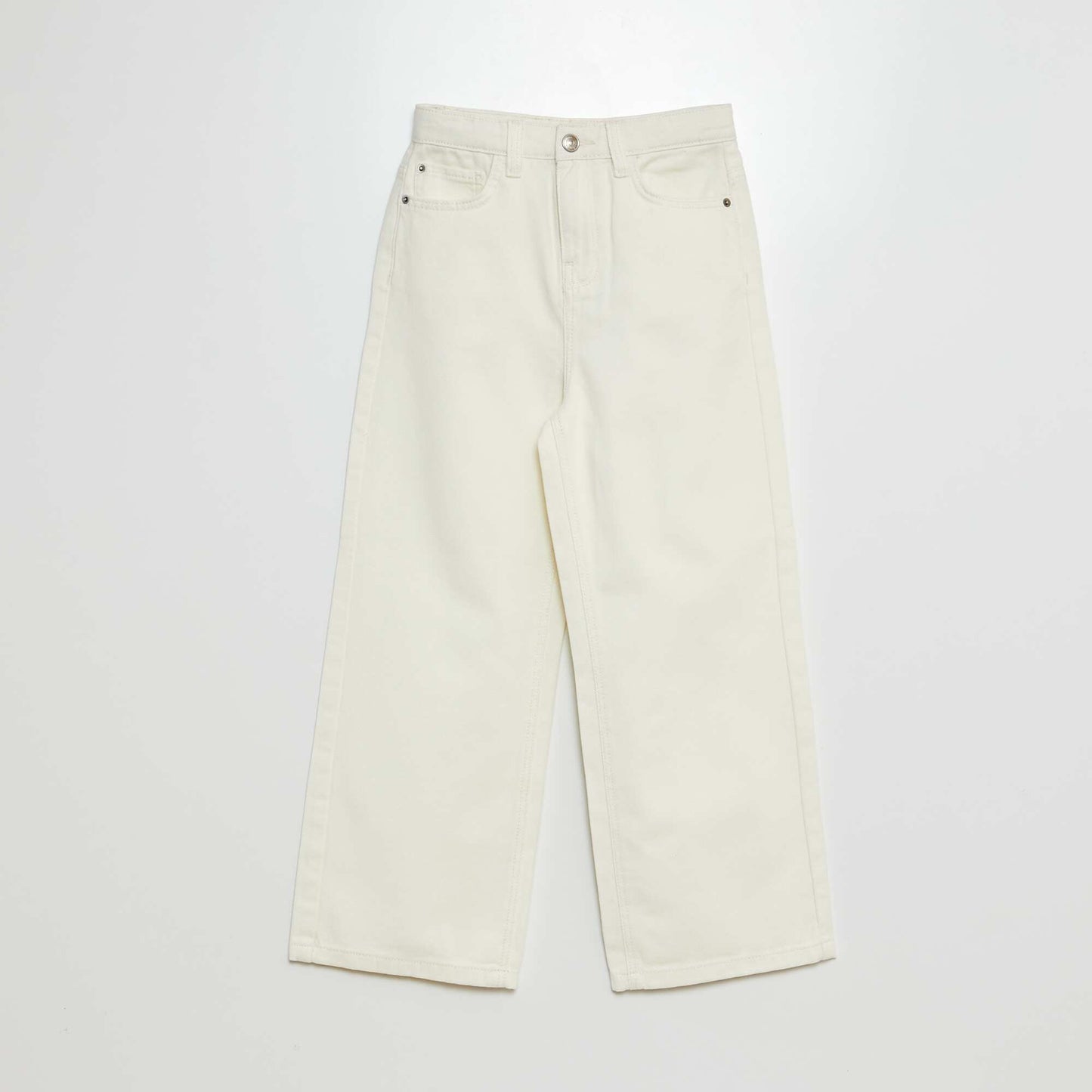 Pantalón wide leg BLANCO