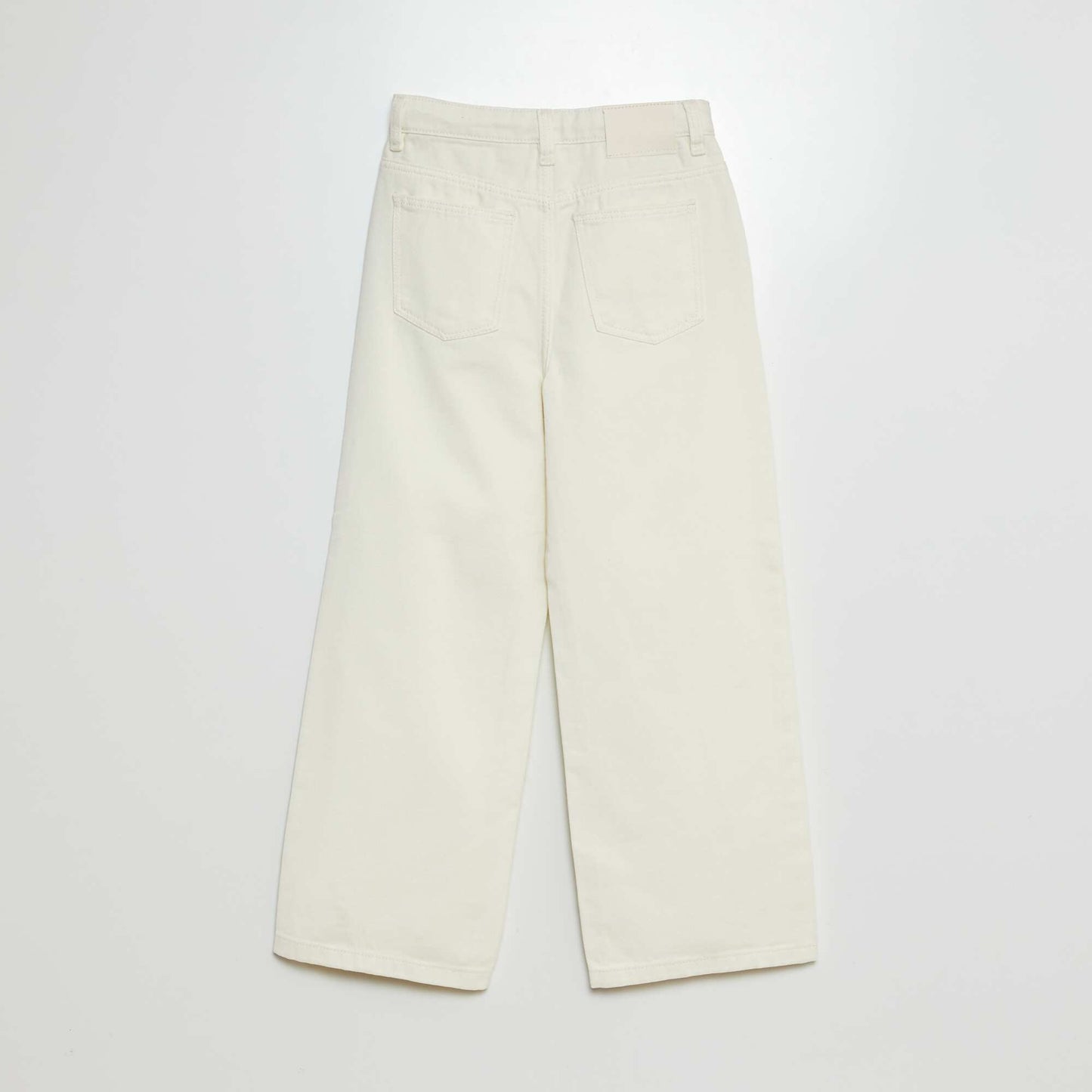 Pantalón wide leg BLANCO
