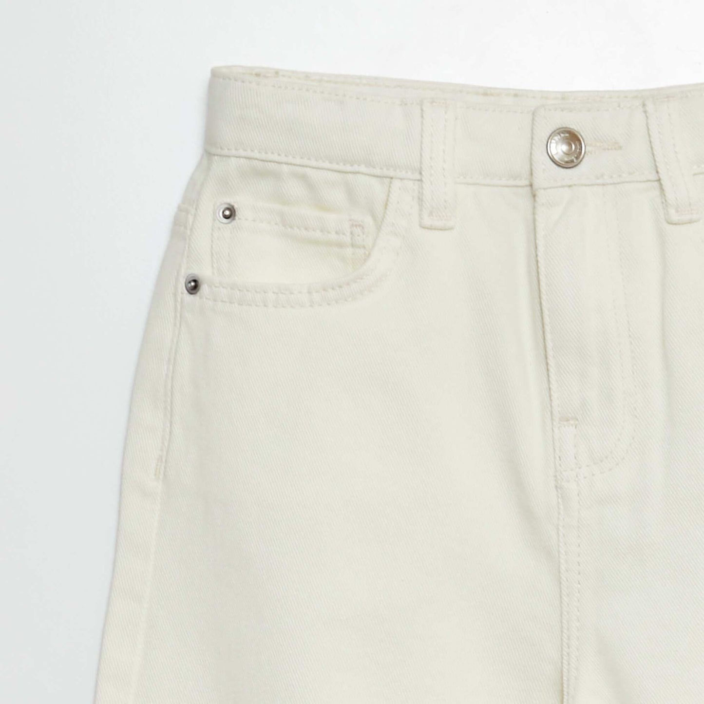 Pantalón wide leg BLANCO